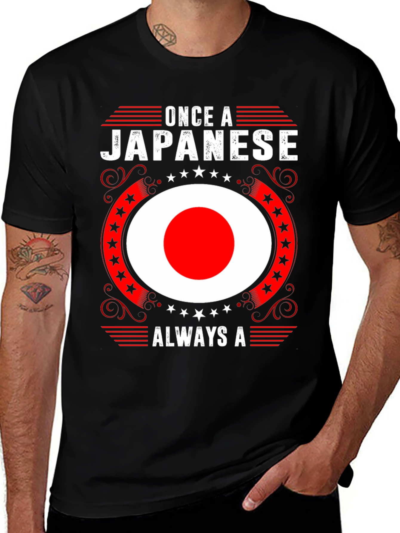 Japanese Pride T-Shirt - Once A Japanese Always A