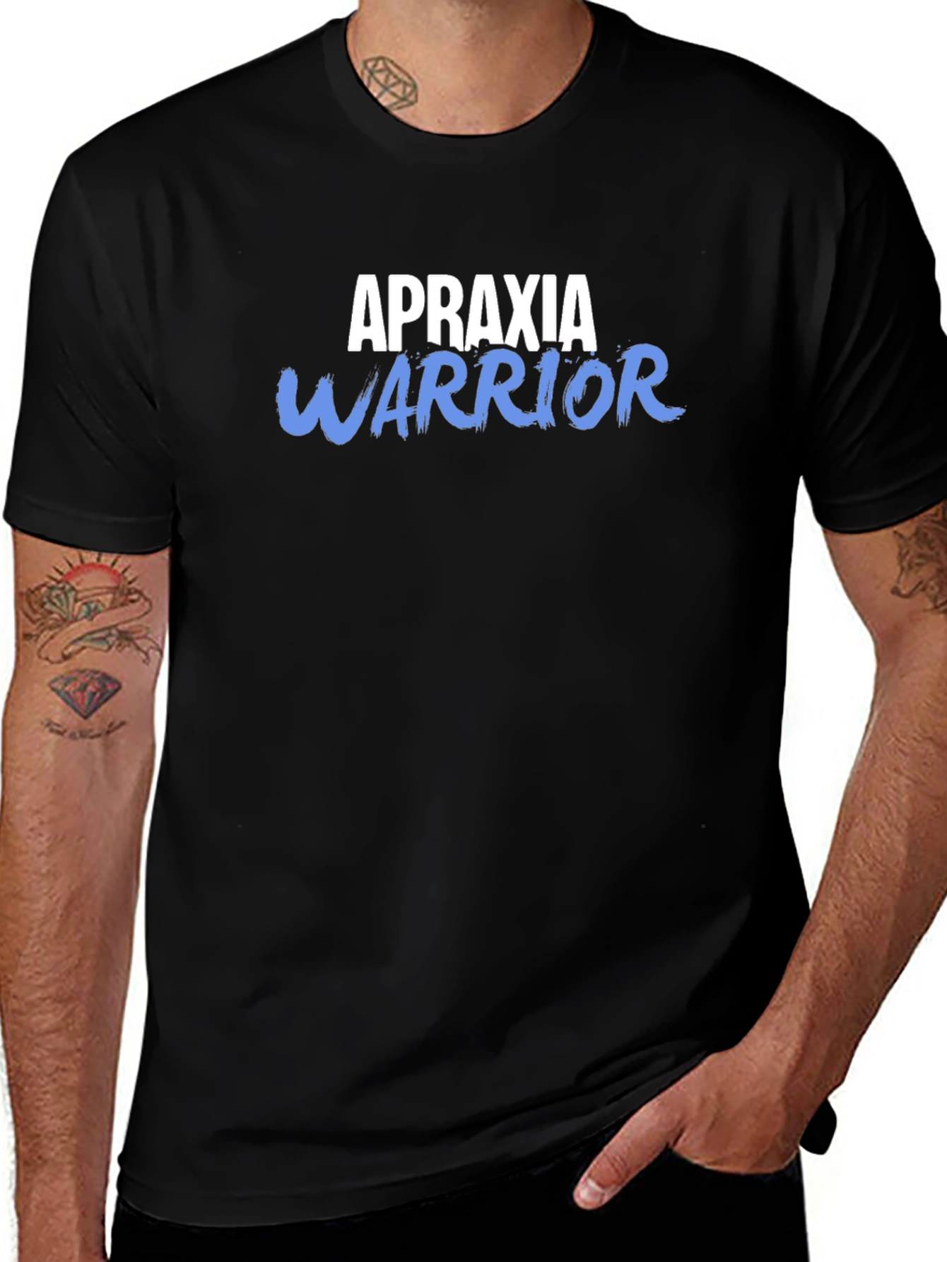 Apraxia Warrior Graphic T-Shirt