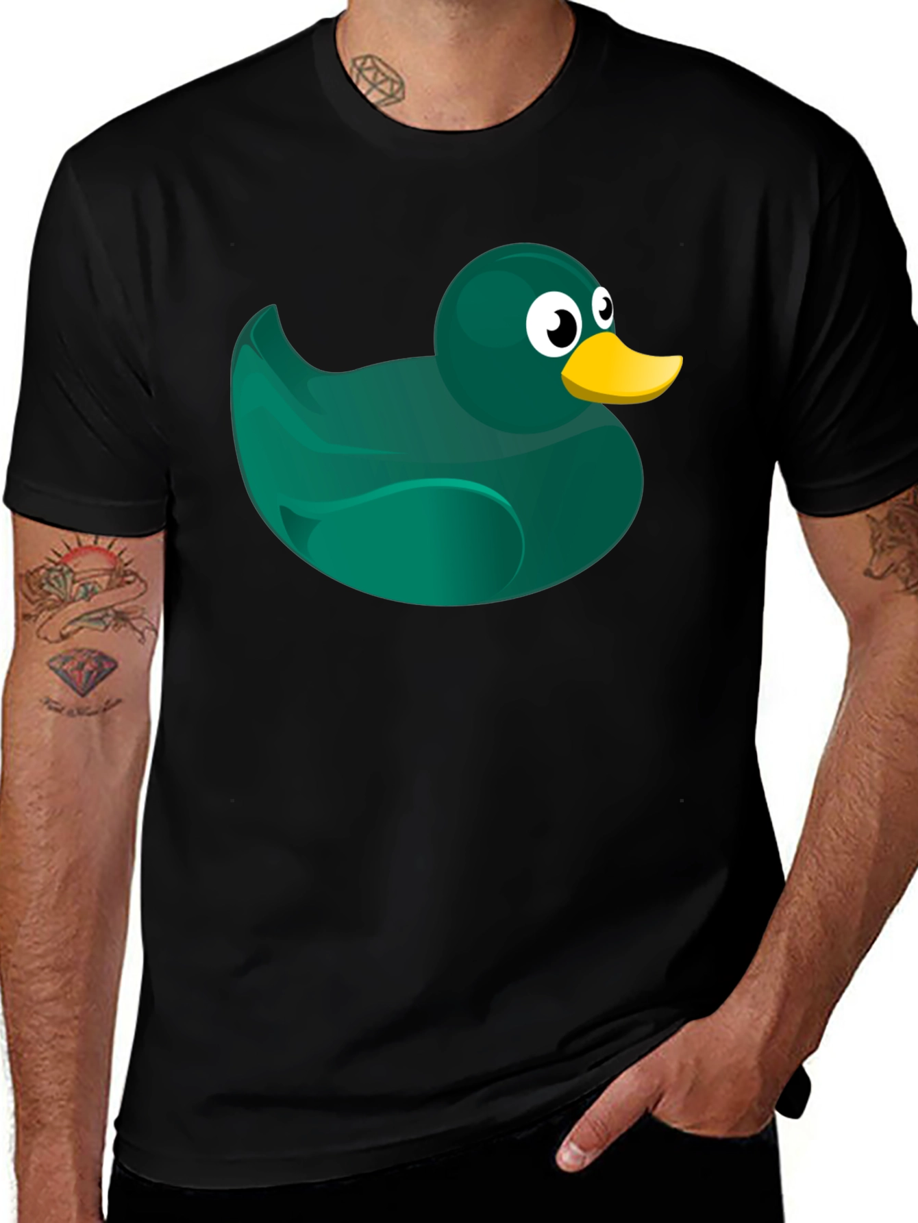 Variant 9 of Emerald Rubber Duck T-Shirt