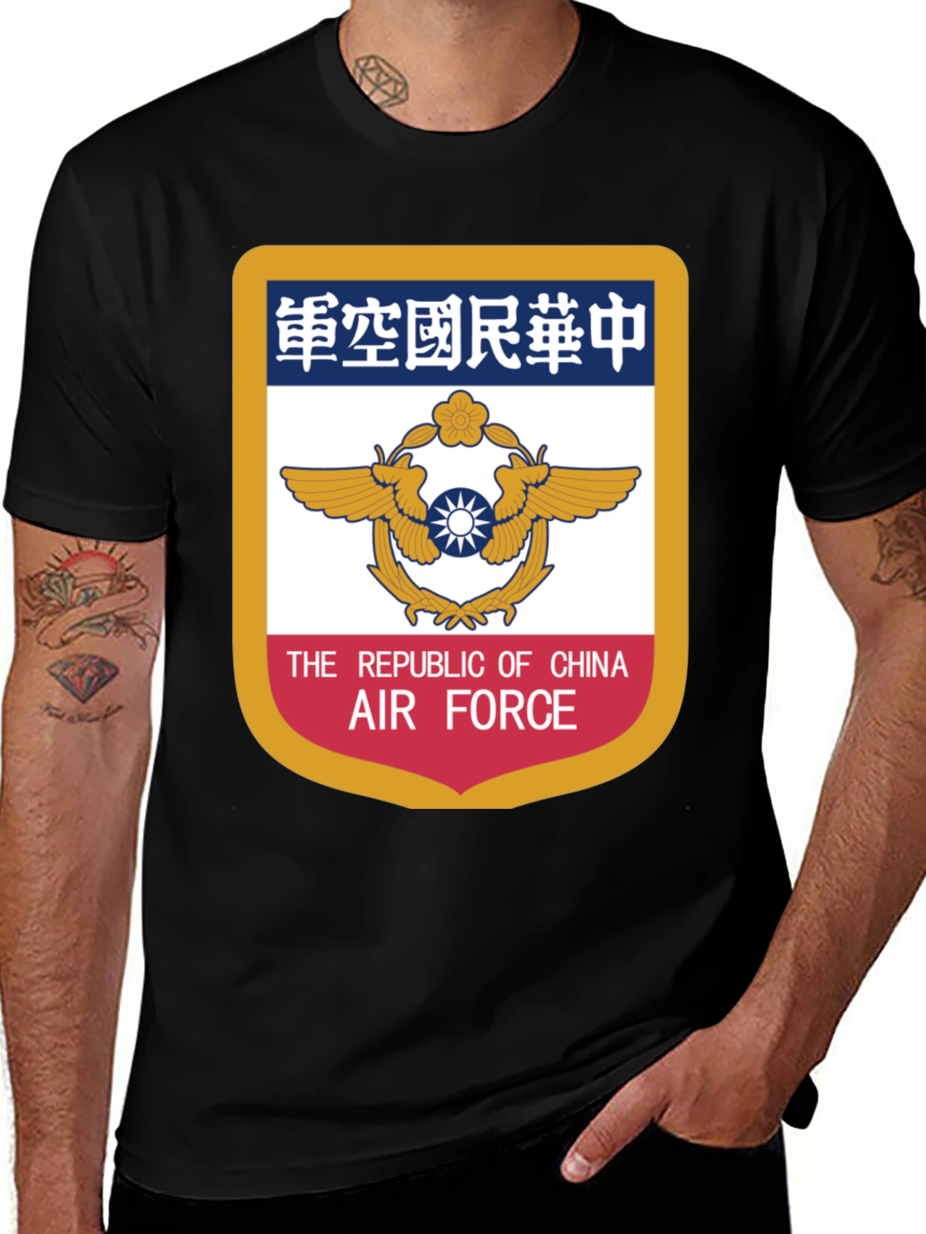 Variant 8 of Republic of China Air Force T-Shirt