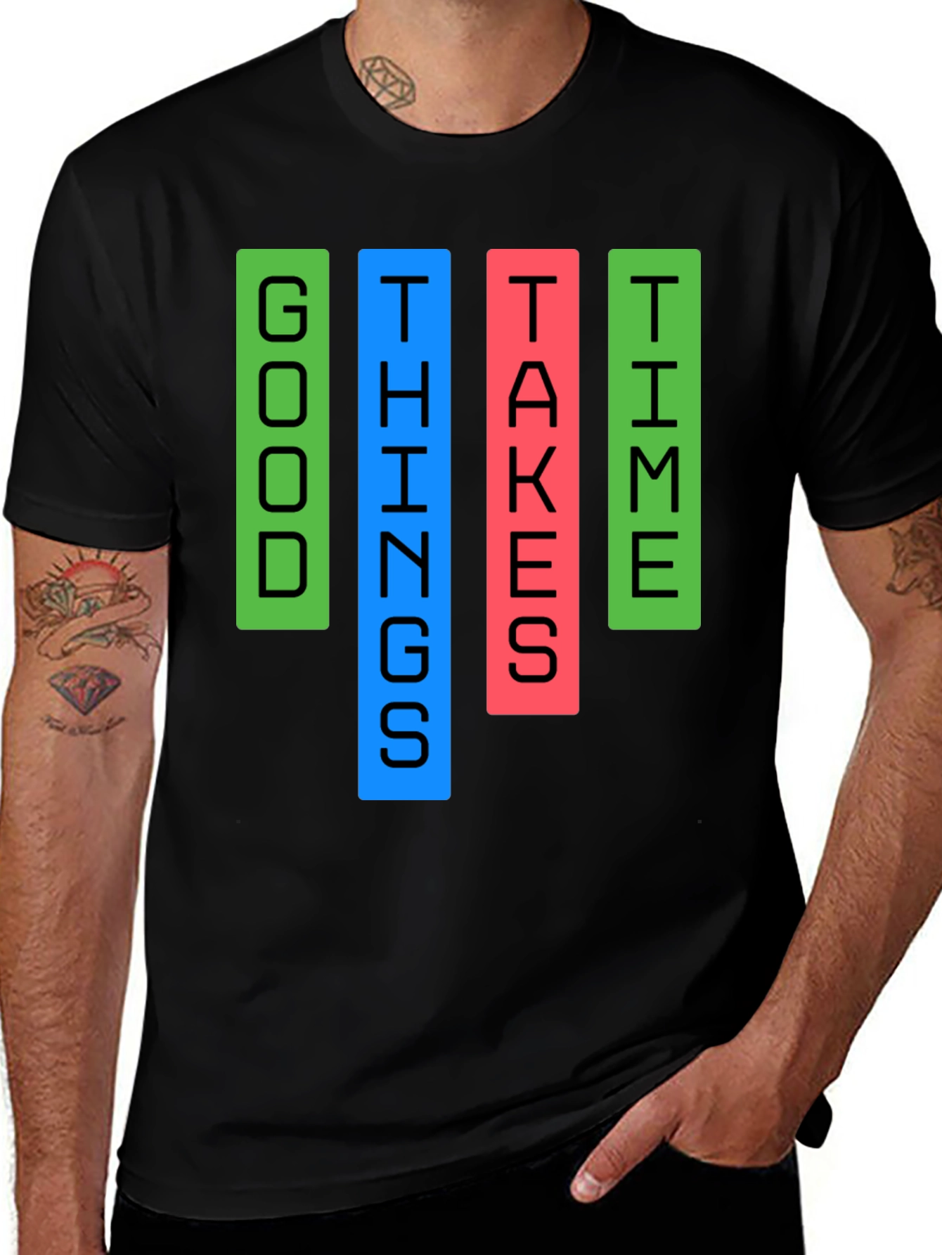 Variant 20 of Good Things Take Time Graphic Tee