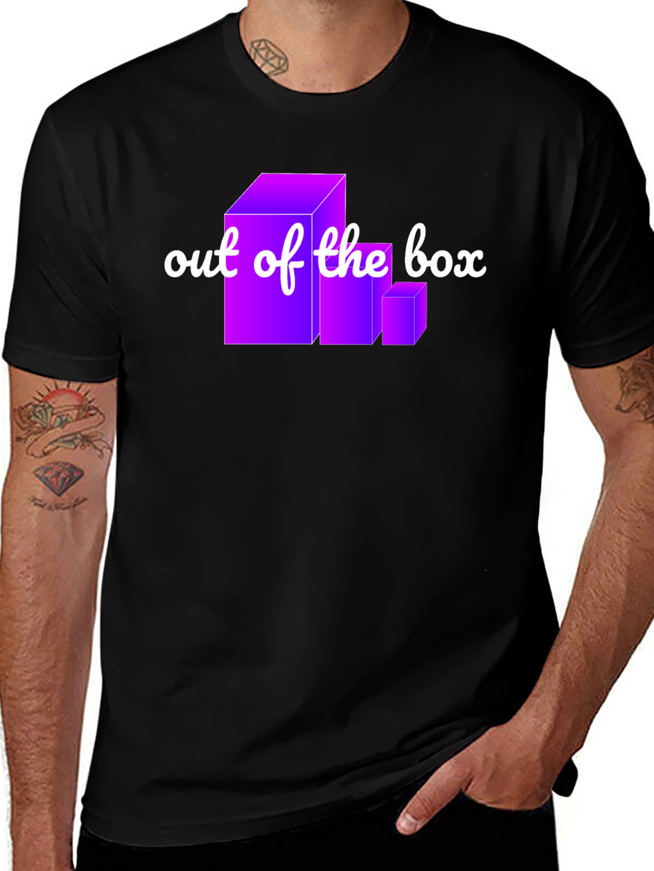 Variant 2 of Out of the Box Graphic T-Shirt
