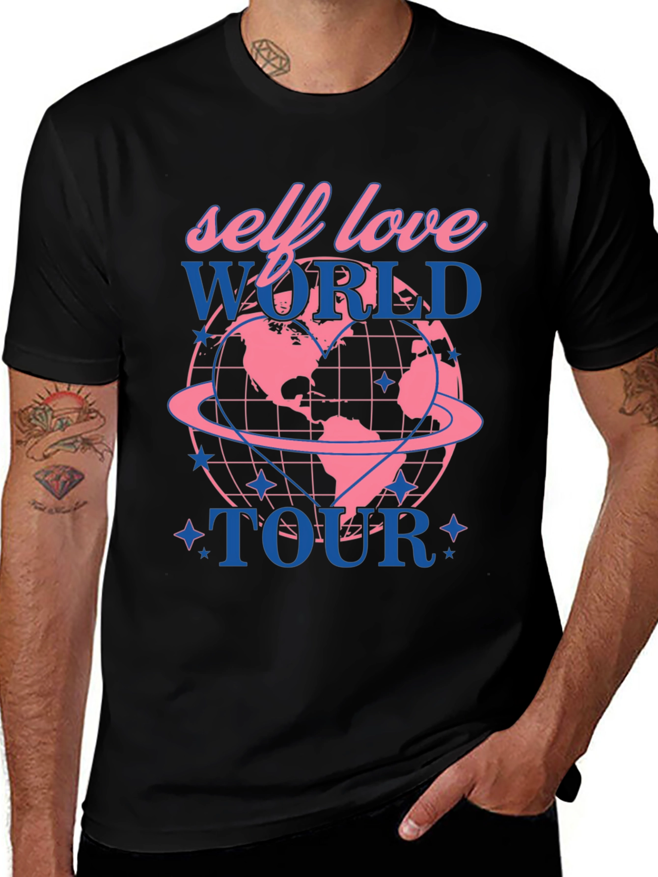 Variant 24 of Self Love World Tour Graphic T-Shirt