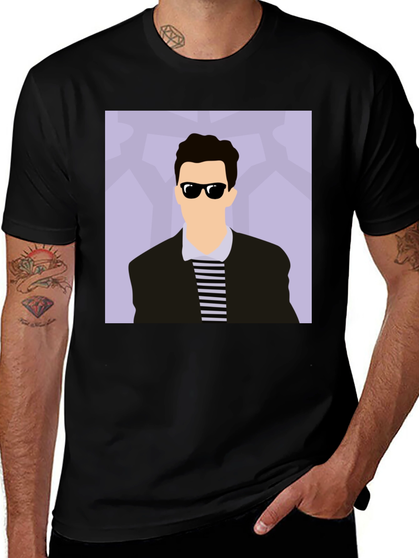 Variant 21 of Rick Astley Graphic T-Shirt - Never Gonna Give You Up