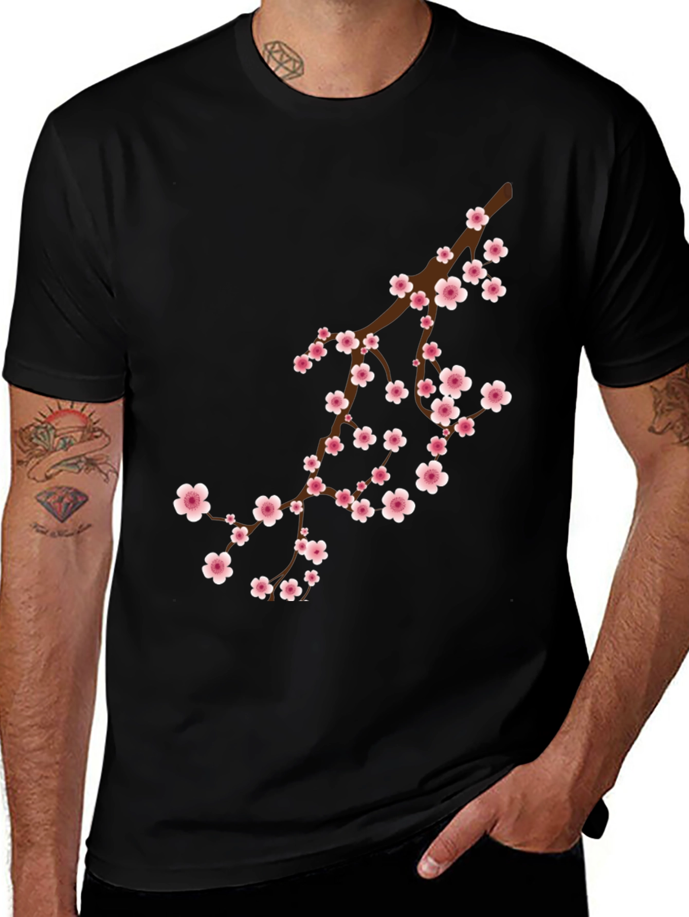 Variant 24 of Blossom Branch Graphic T-Shirt