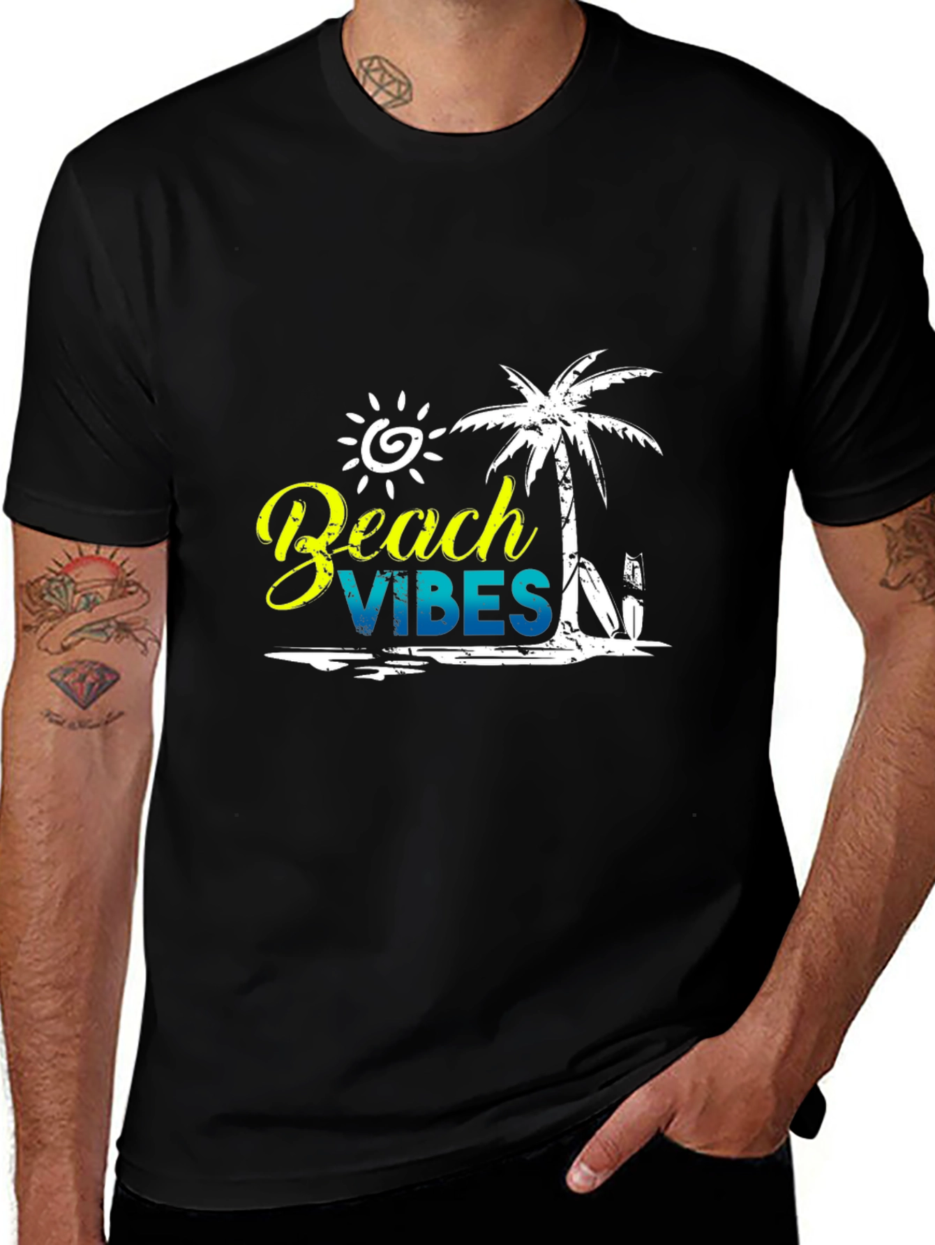 Variant 12 of Beach Vibes Graphic T-Shirt
