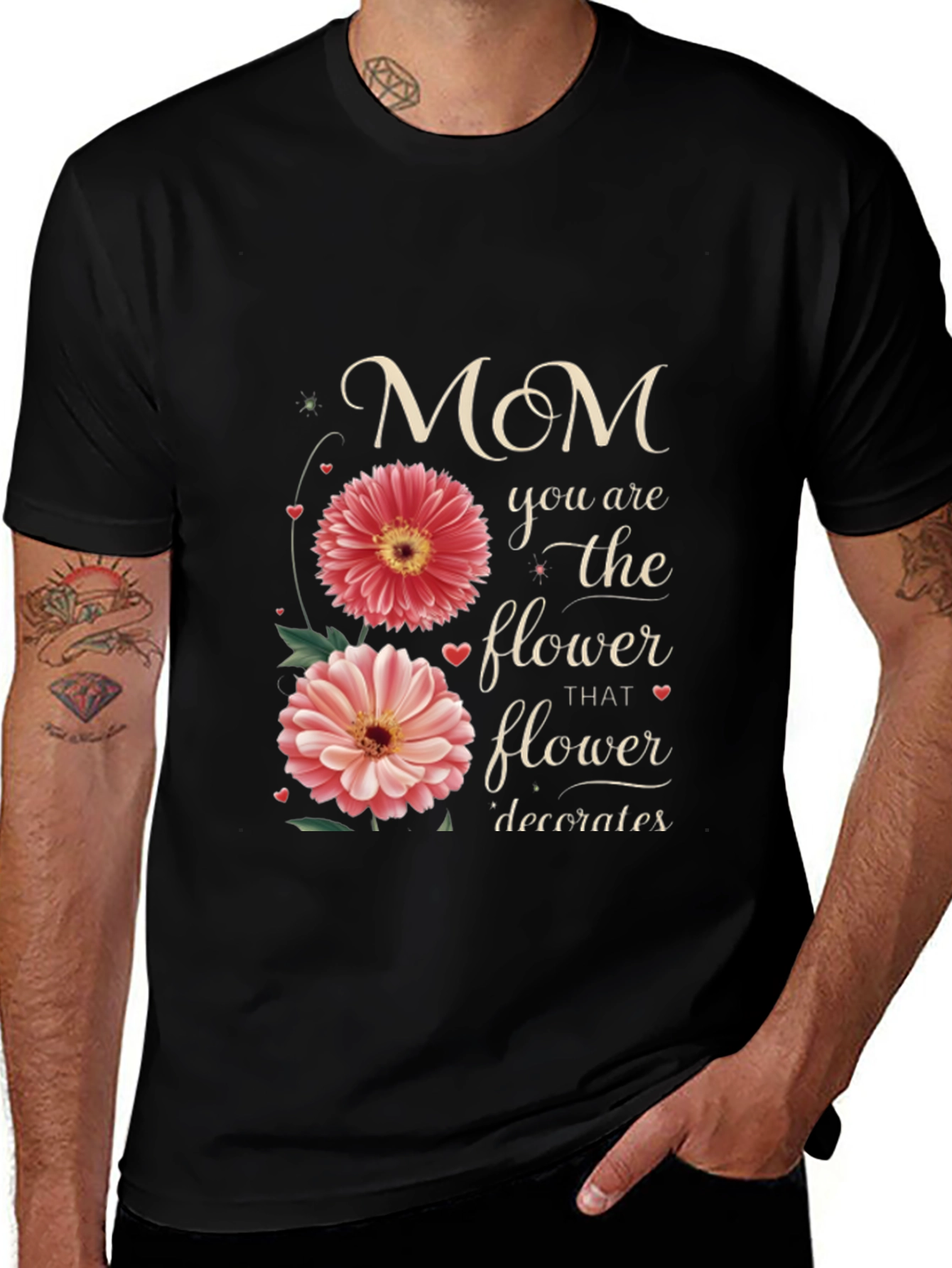 Variant 7 of Mom Flower Graphic T-Shirt