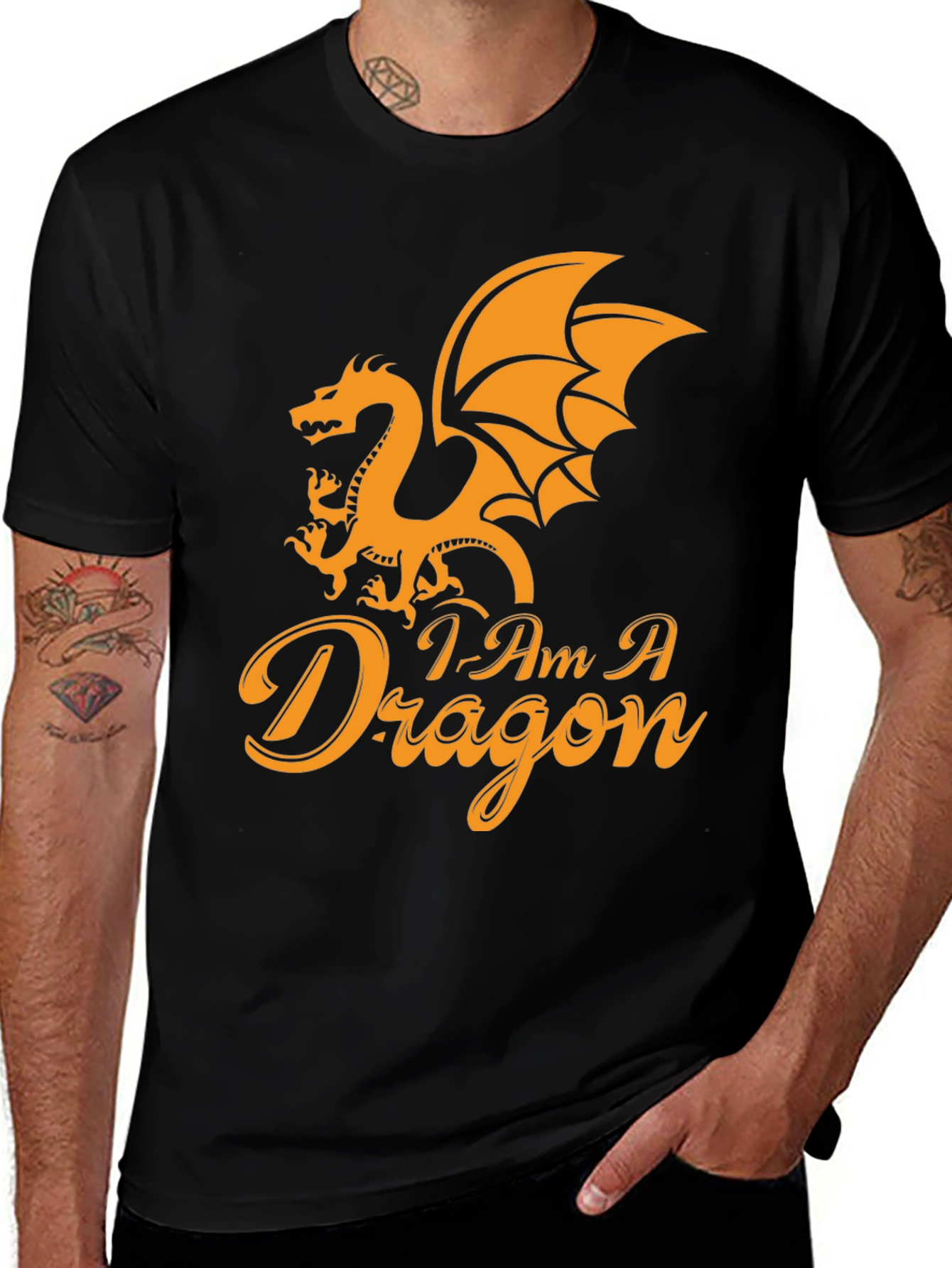 Variant 22 of I Am A Dragon Graphic T-Shirt