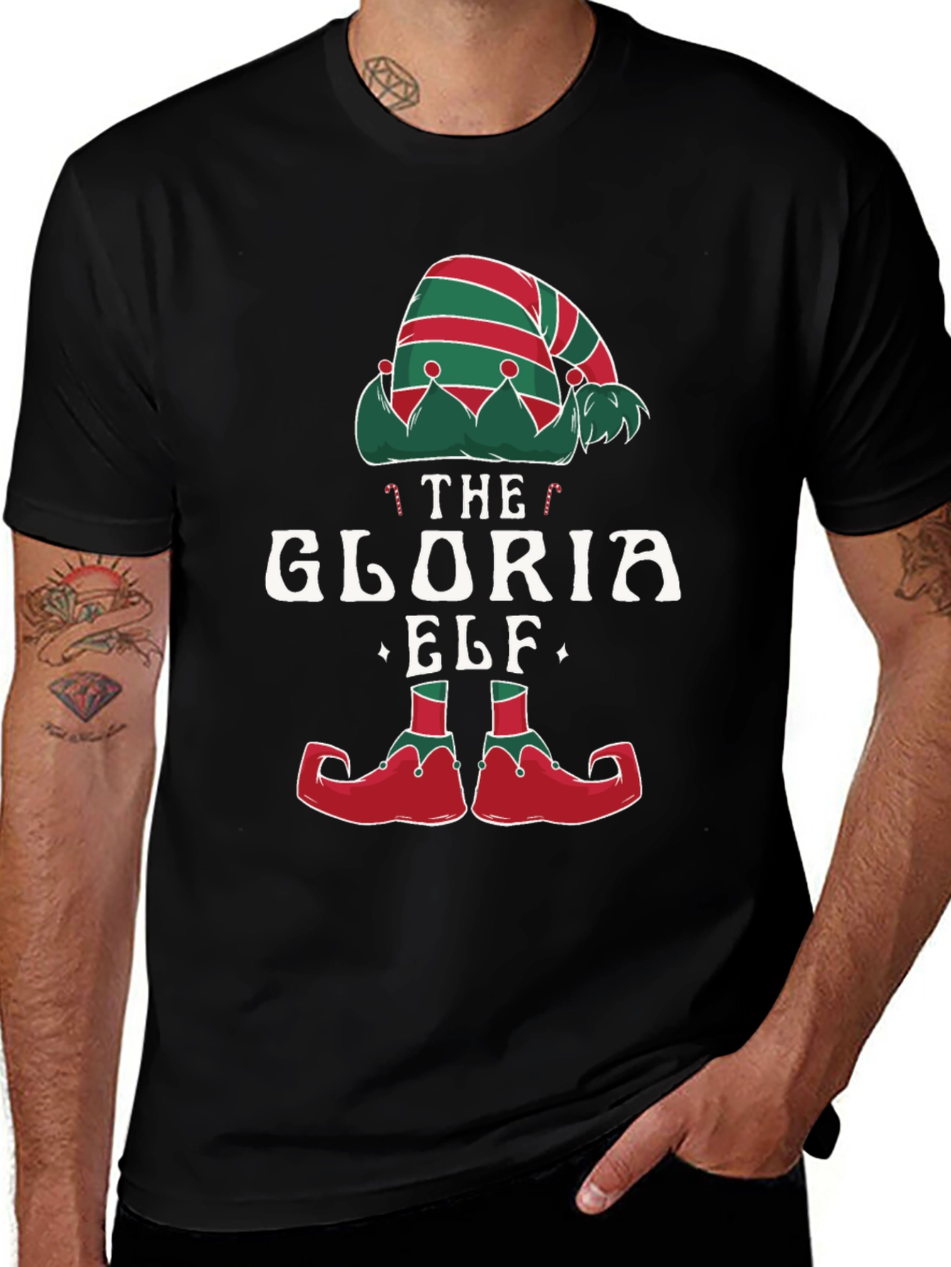 Gloria Elf Christmas T-Shirt