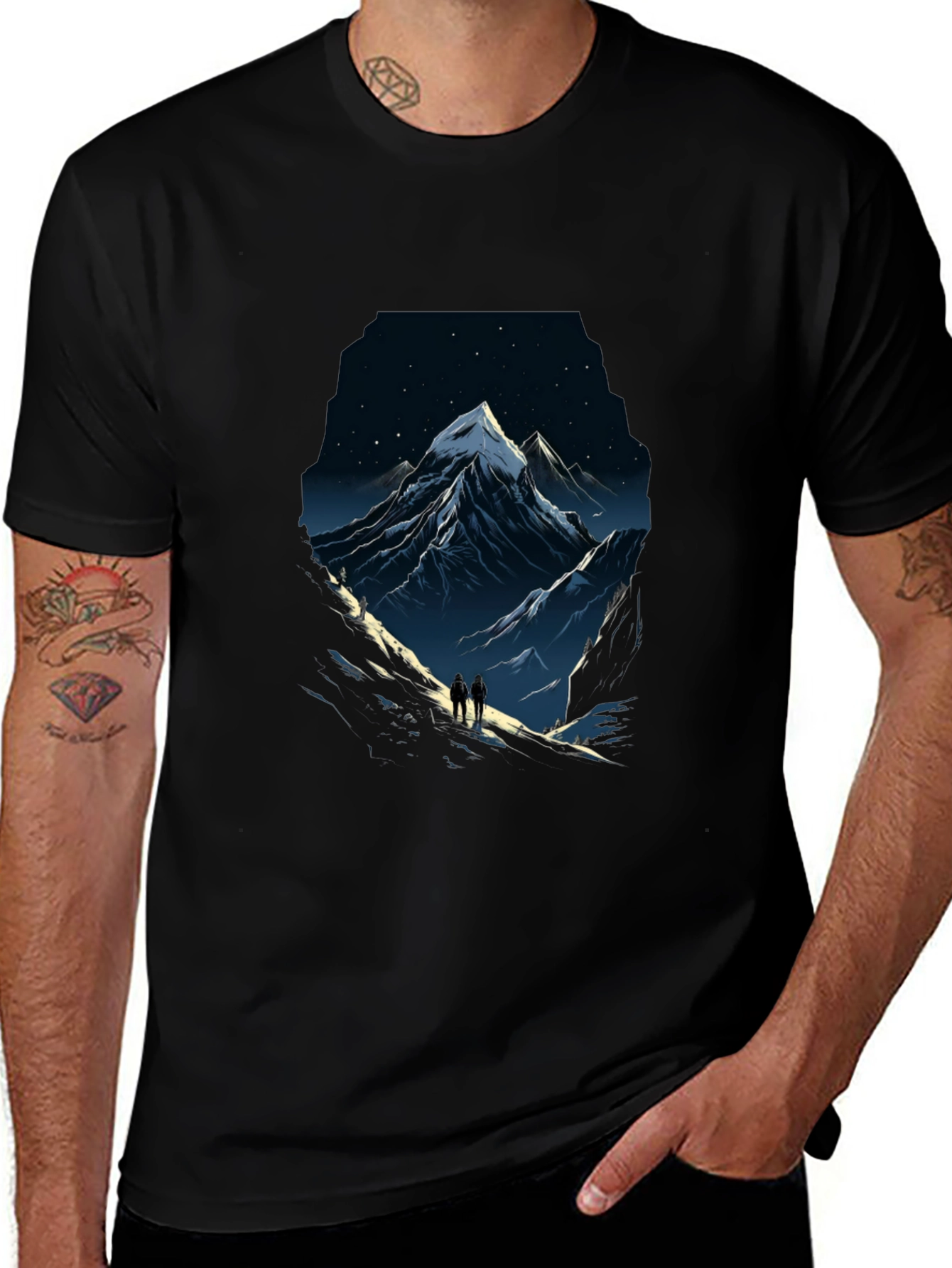 Variant 13 of Mountain Graphic Tee - Adventure Ready