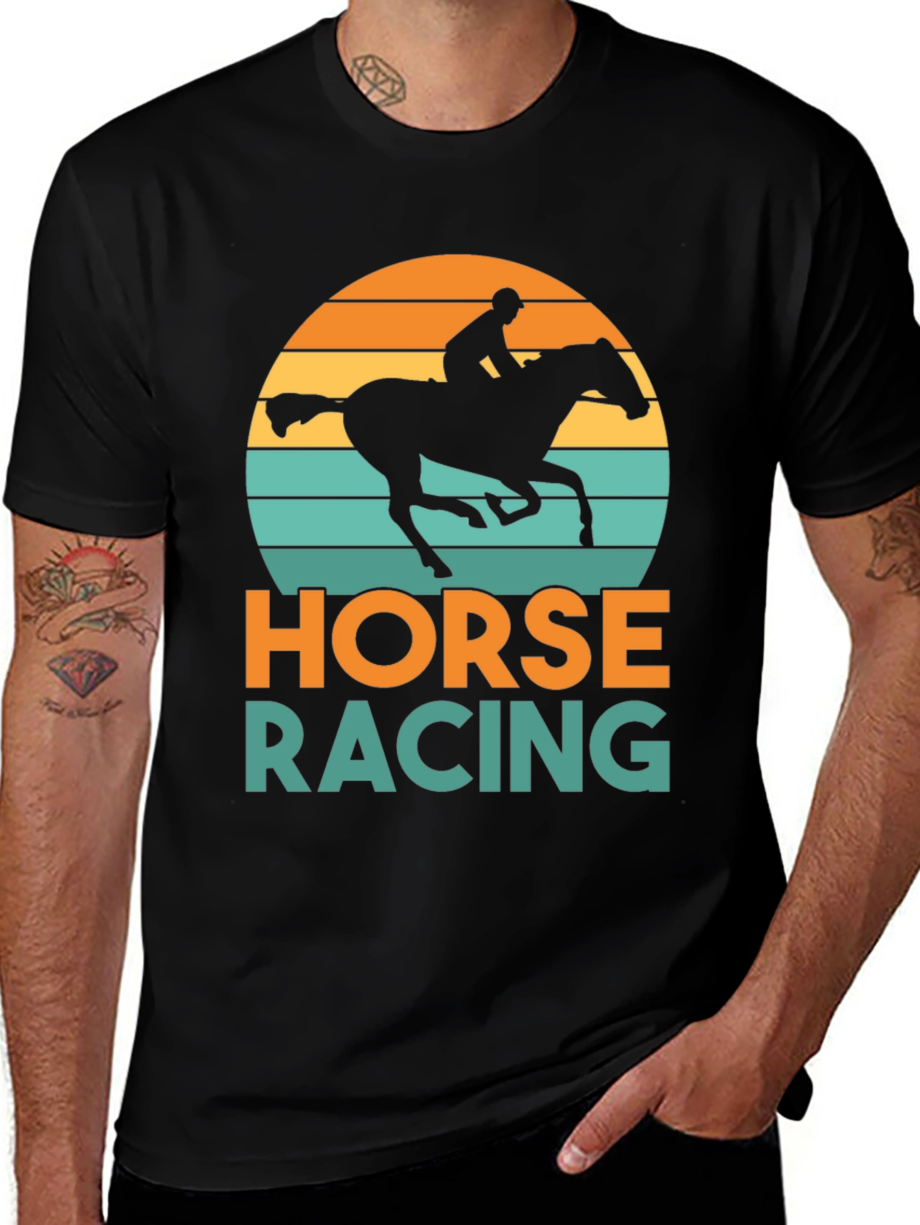 Variant 15 of Horse Racing Graphic Tee