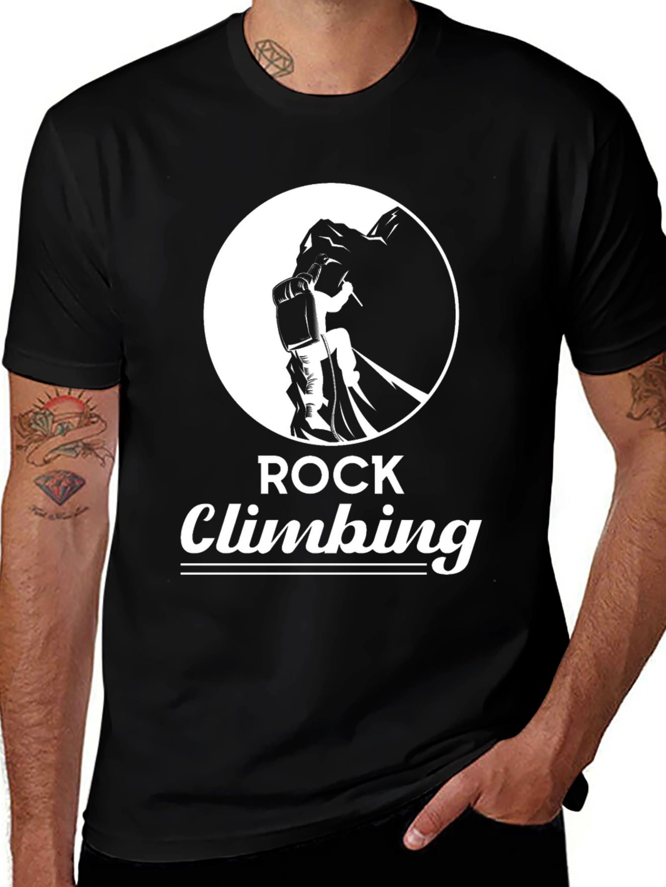 Variant 8 of Rock Climbing T-Shirt - Adventurer Tee