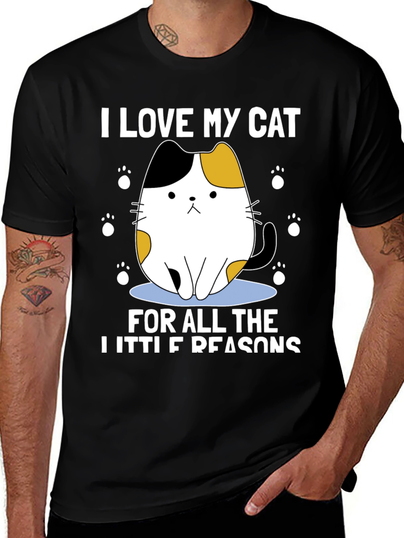 Variant 24 of I Love My Cat T-Shirt