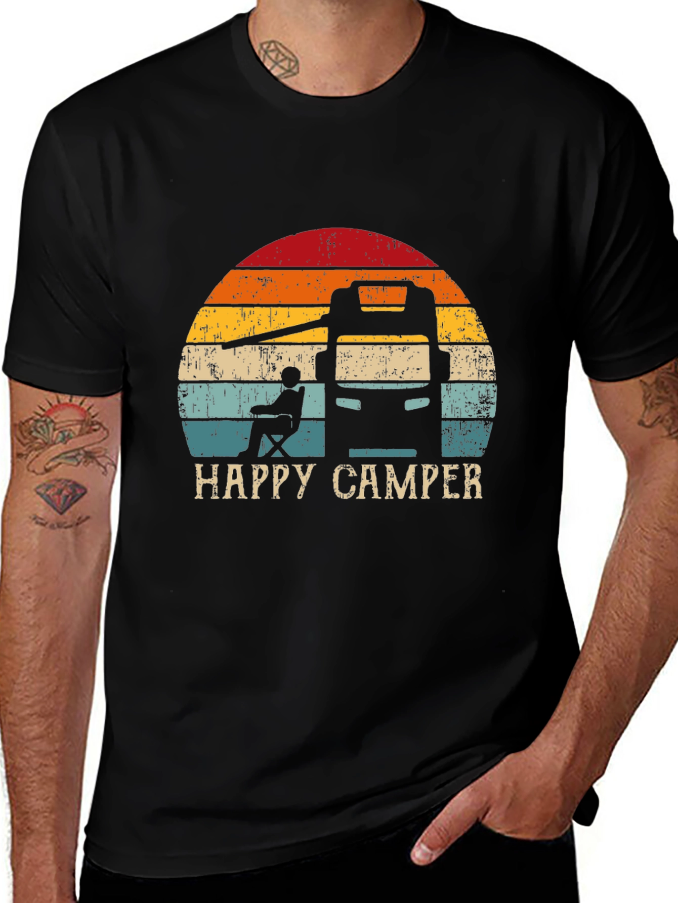 Variant 24 of Happy Camper RV T-Shirt