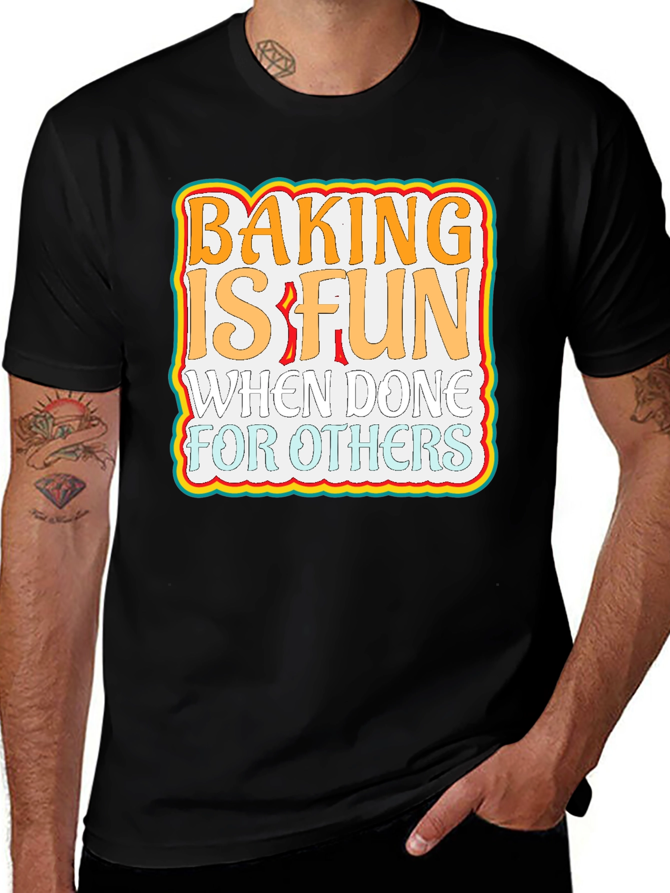 Variant 6 of Baking is Fun Graphic T-Shirt
