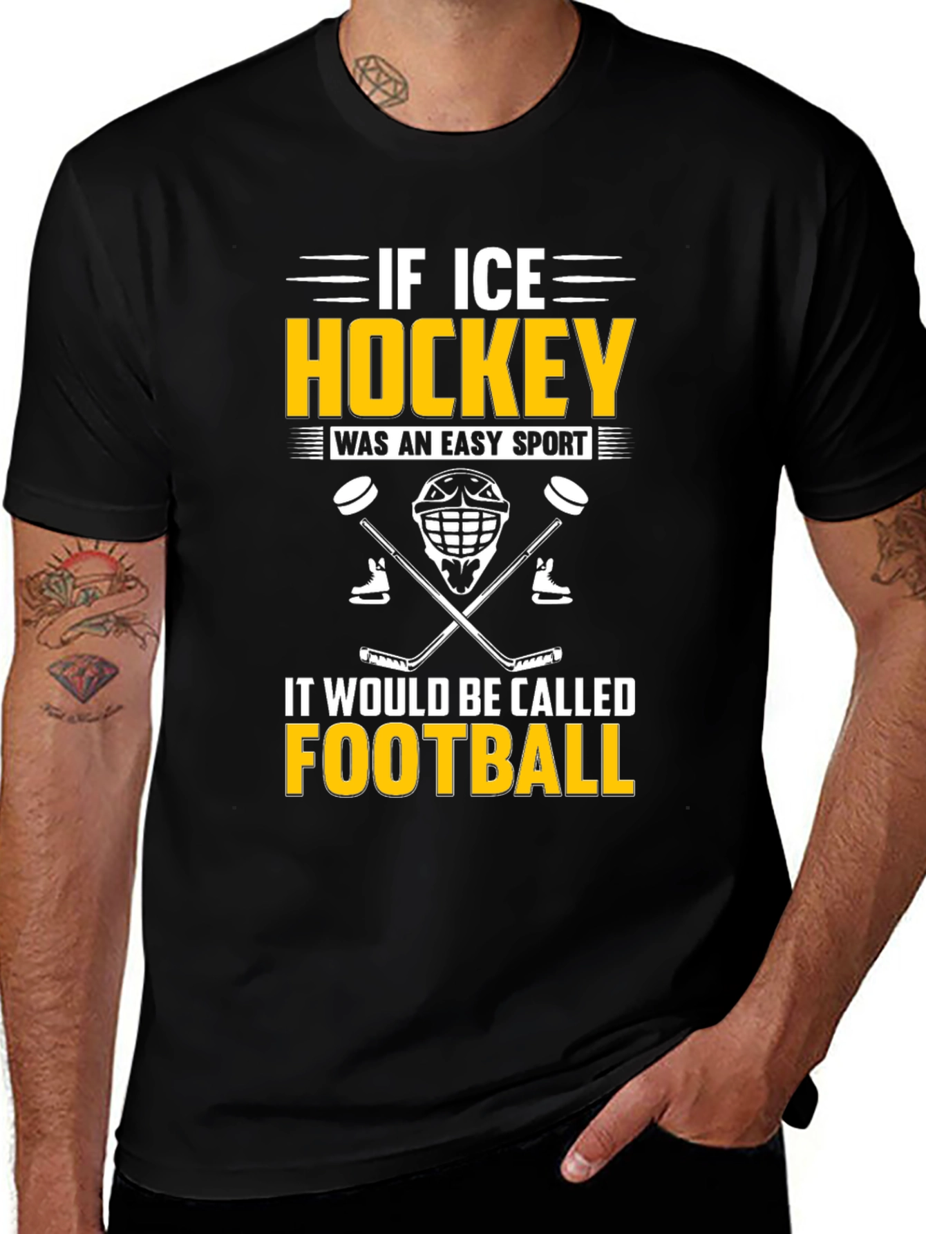 Variant 22 of Ice Hockey Easy Sport T-Shirt