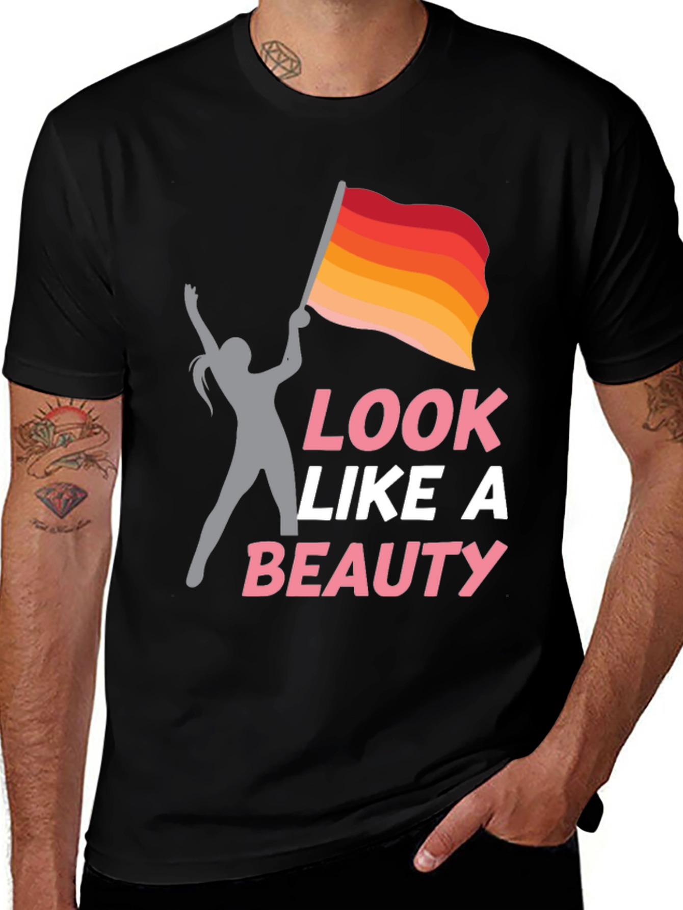 Variant 10 of Look Like A Beauty T-Shirt
