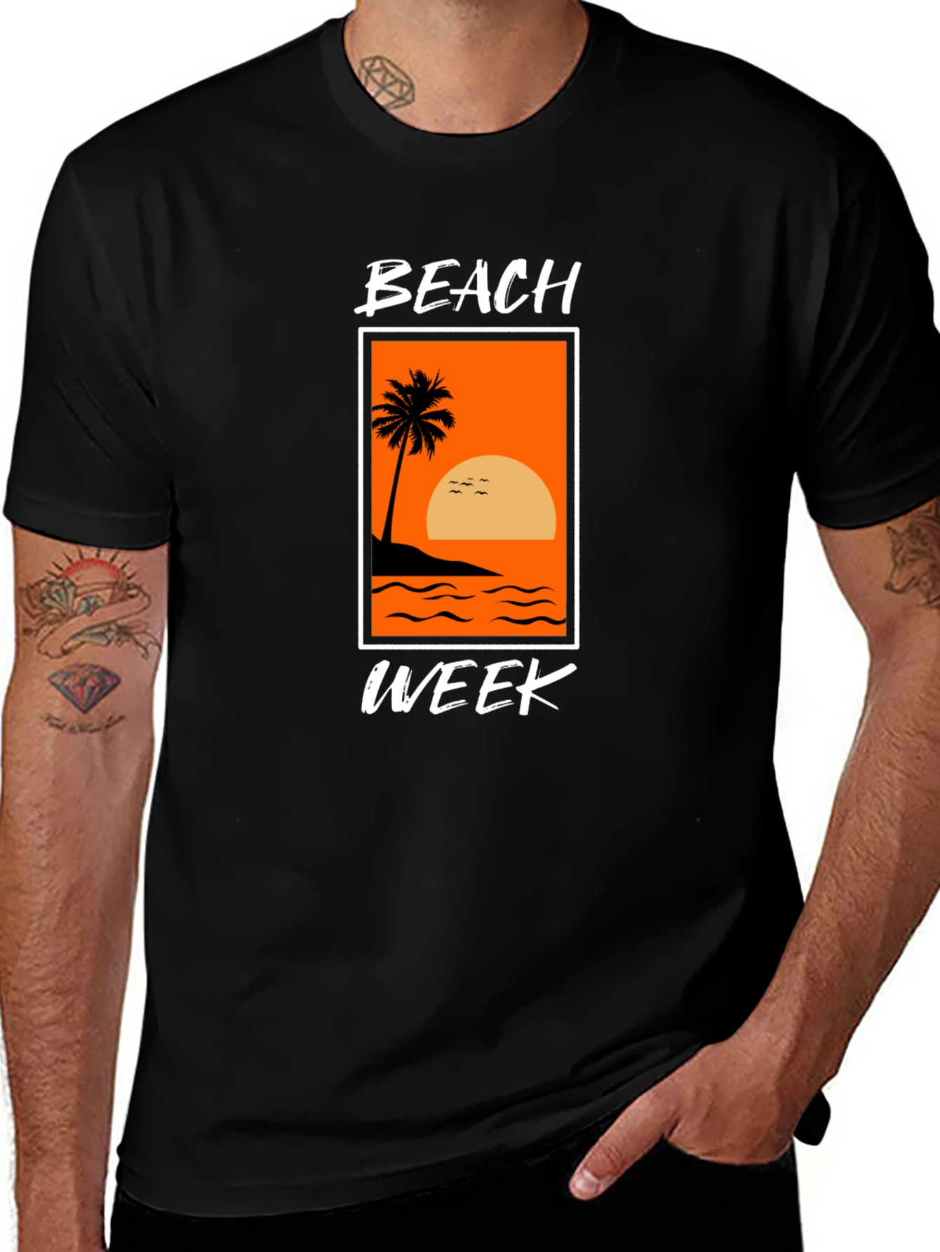Variant 3 of Beach Week Graphic Tee