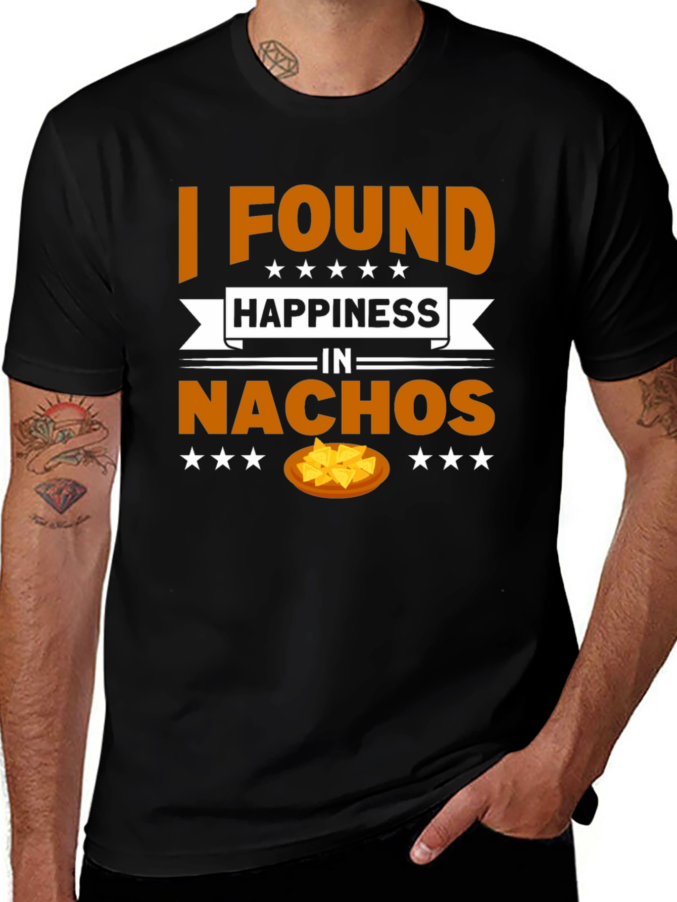 Variant 26 of I Found Happiness In Nachos T-Shirt
