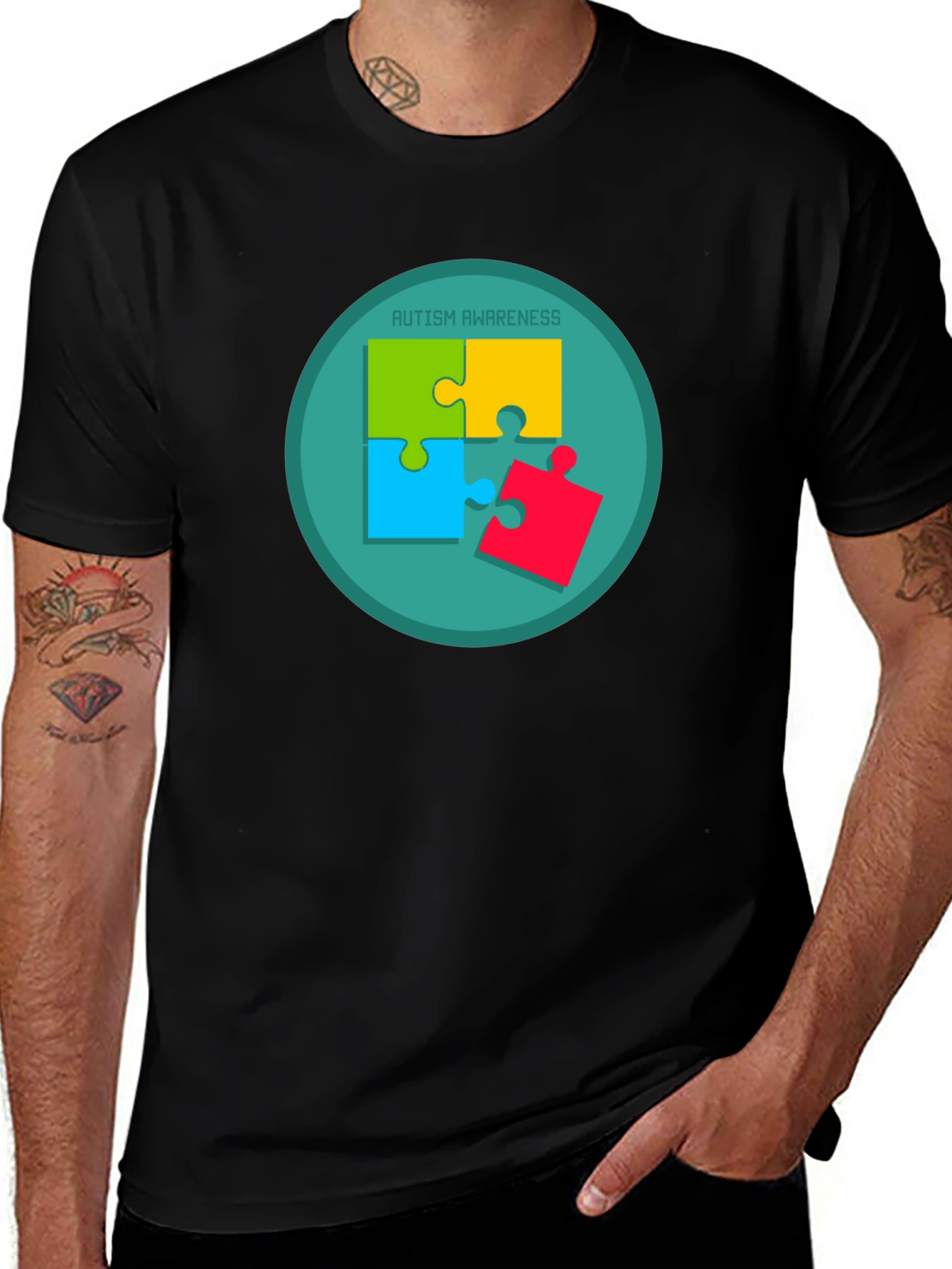 Autism Awareness Puzzle T-Shirt