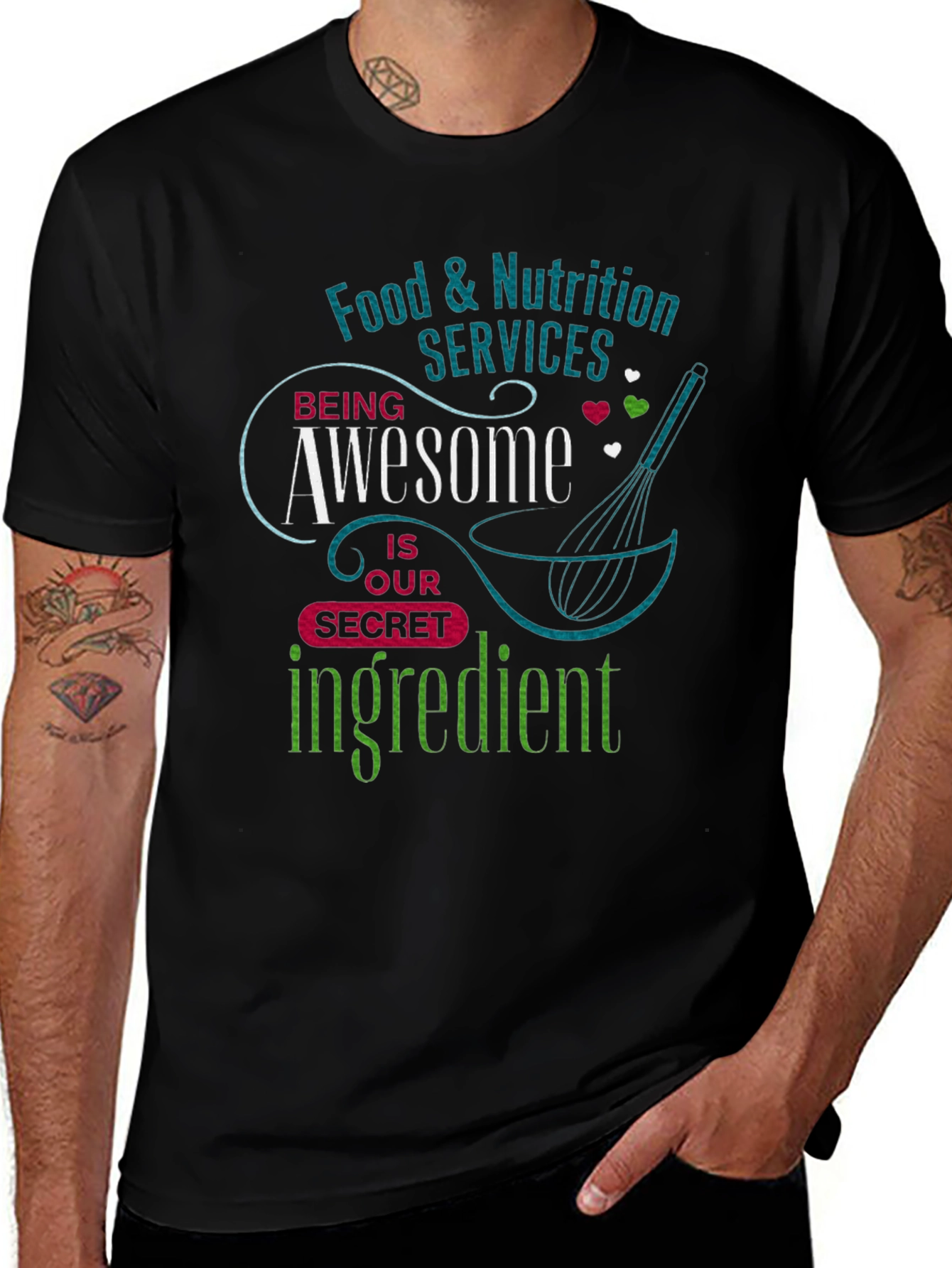 Food & Nutrition Services Awesome Ingredient T-Shirt