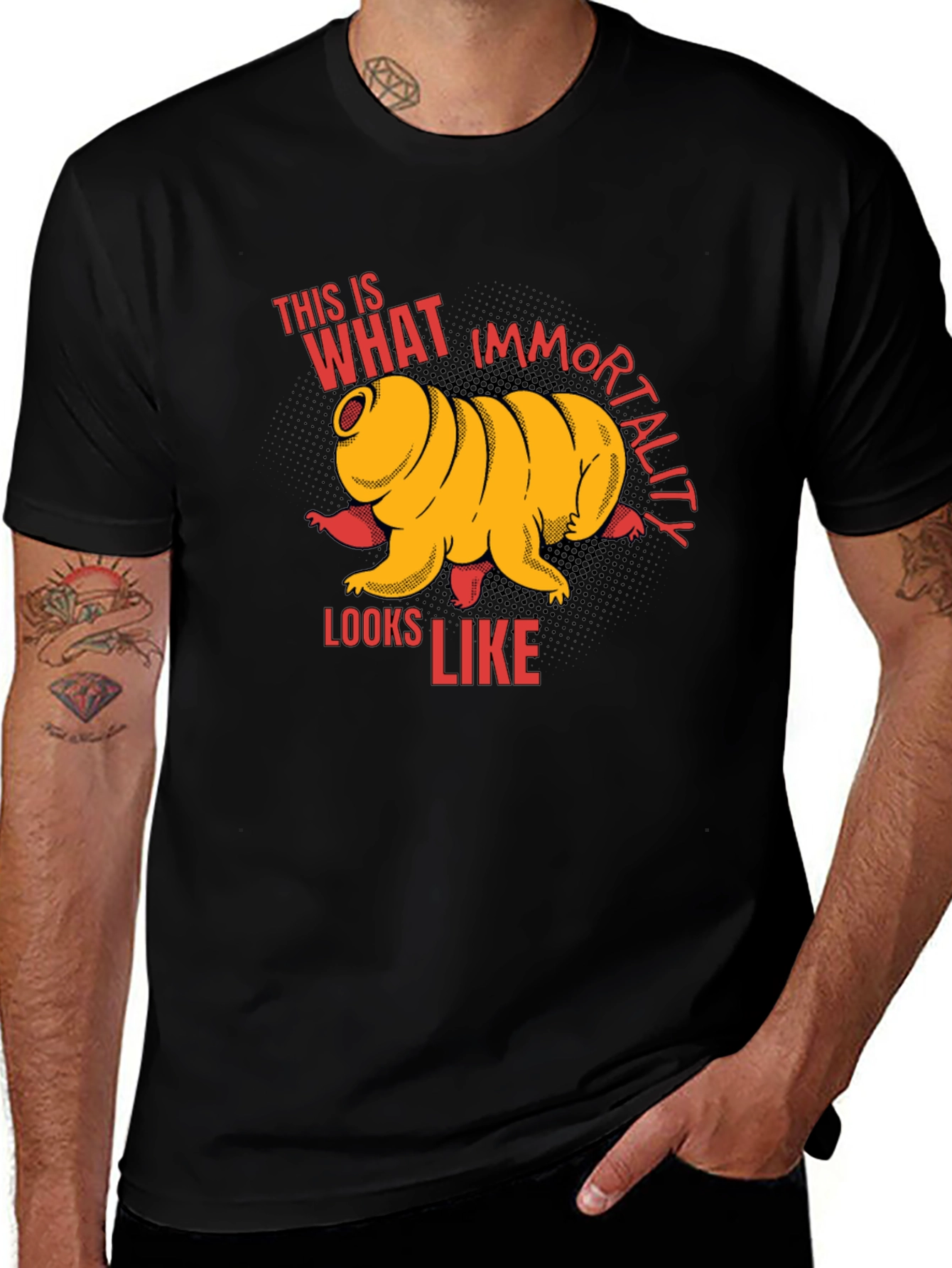 Variant 5 of Immortality Tardigrade Graphic T-Shirt