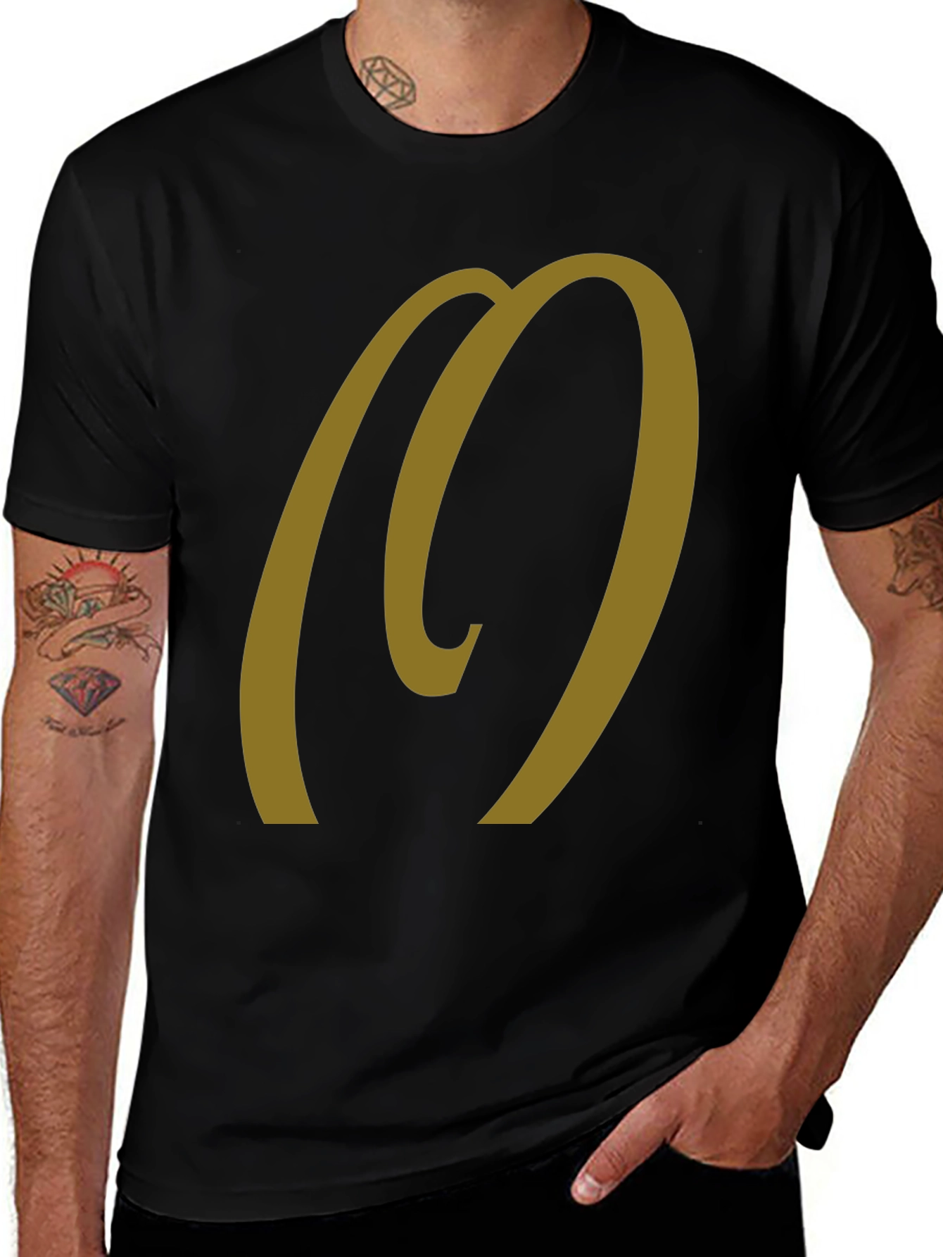 Variant 22 of Golden Arches Black T-Shirt