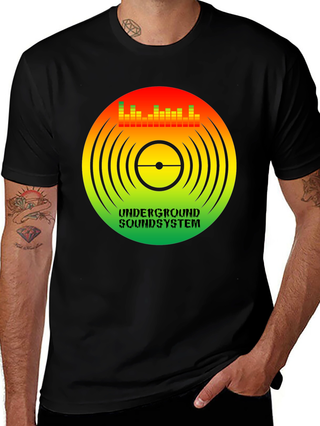 Variant 8 of Underground Soundsystem T-Shirt