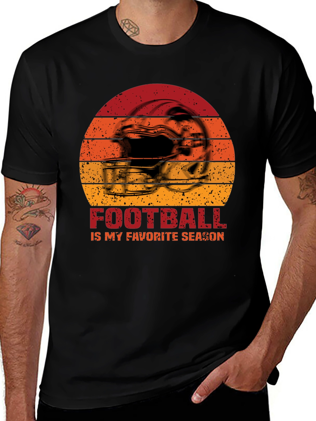 Variant 21 of Football Is My Favorite Season Graphic Tee