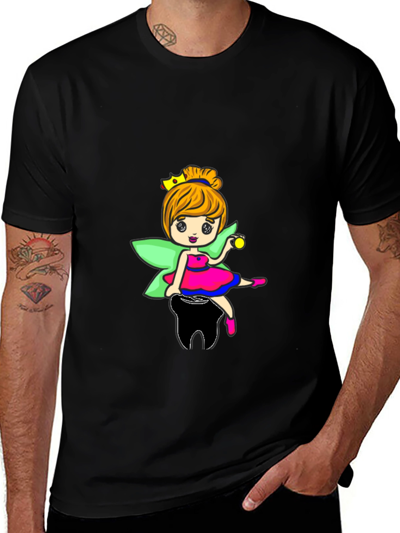 Variant 6 of Tooth Fairy T-Shirt - Magical Dental Tee