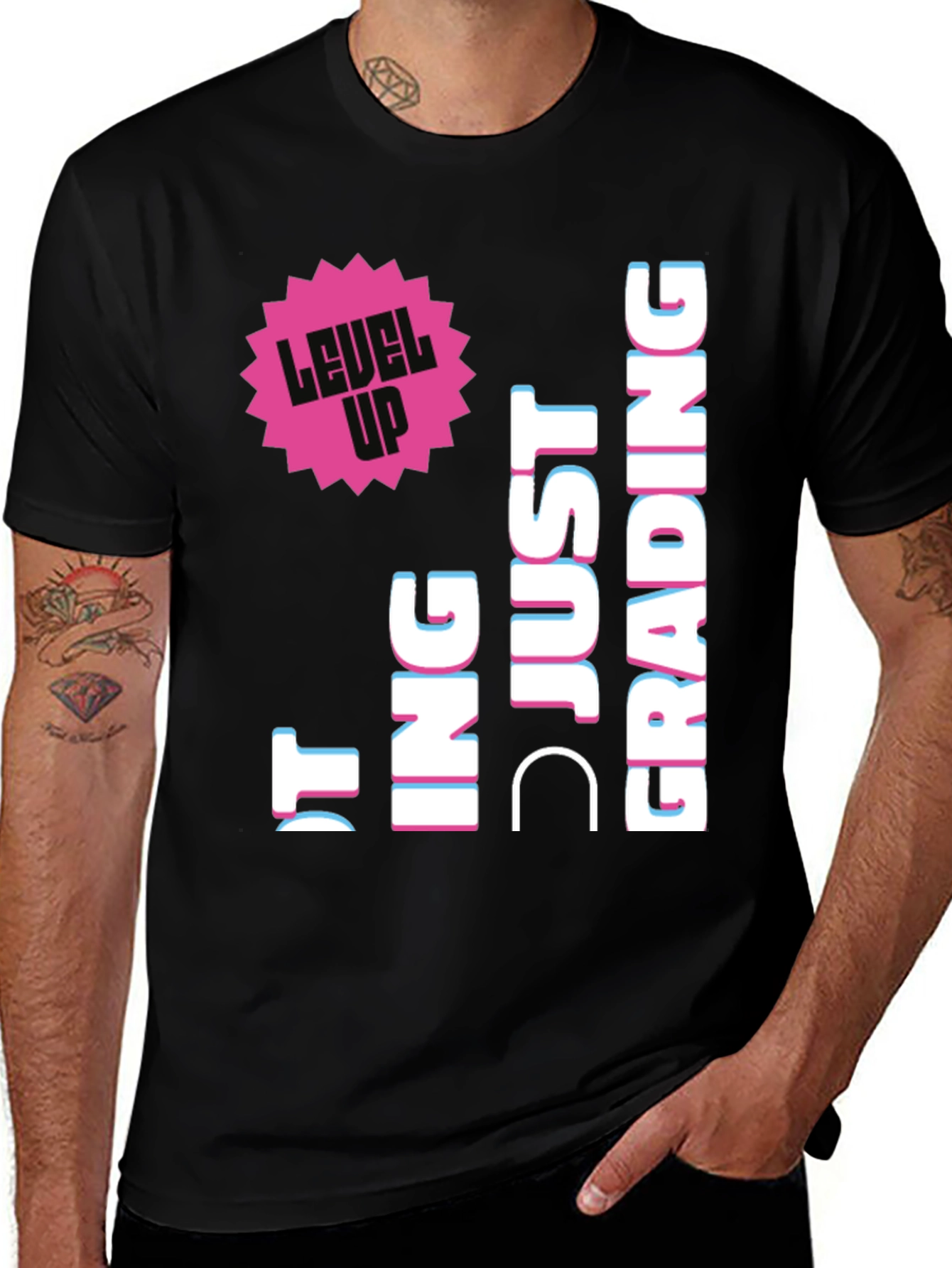 Variant 23 of Level Up Grading T-Shirt - Teacher Appreciation