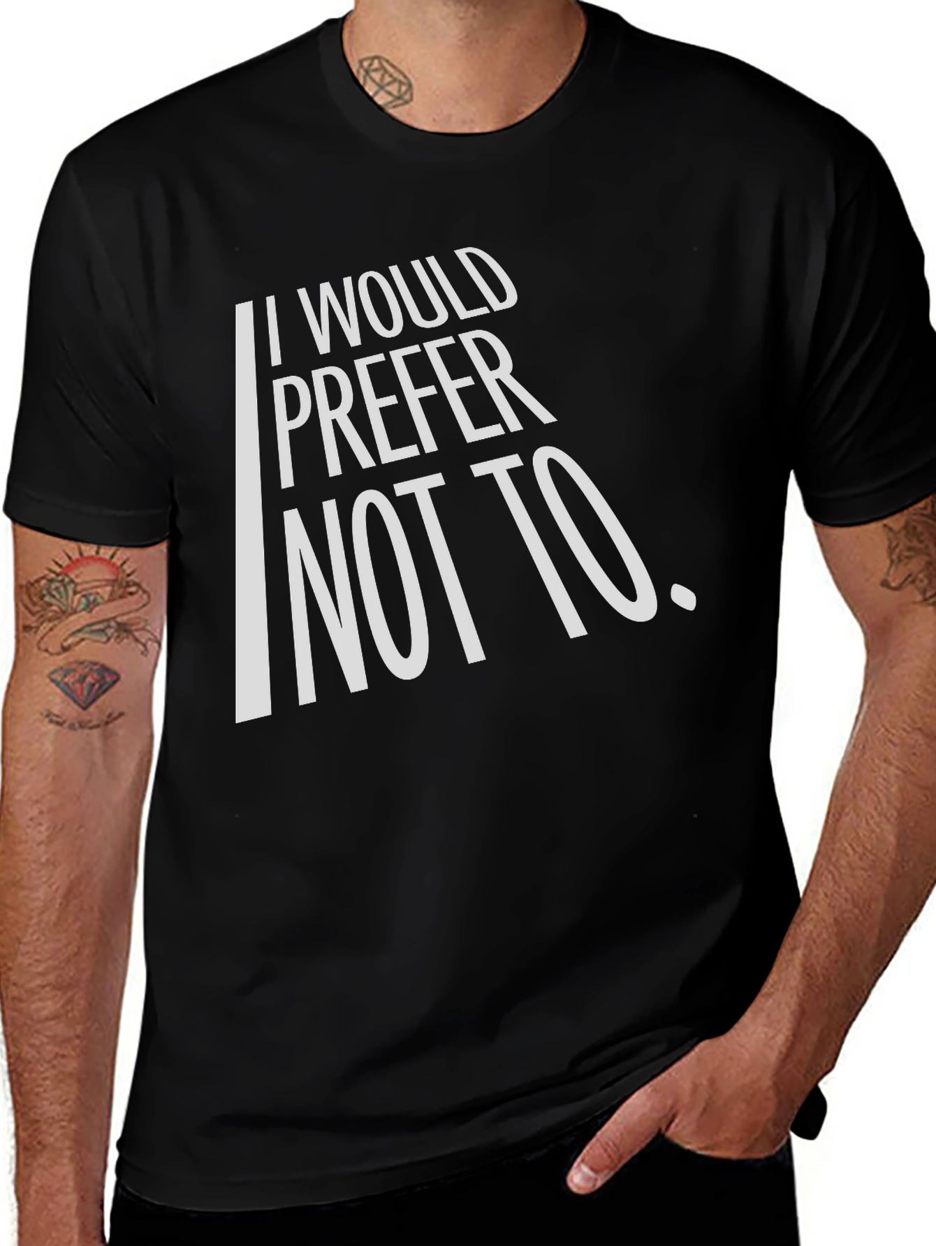 Variant 3 of I Would Prefer Not To T-Shirt