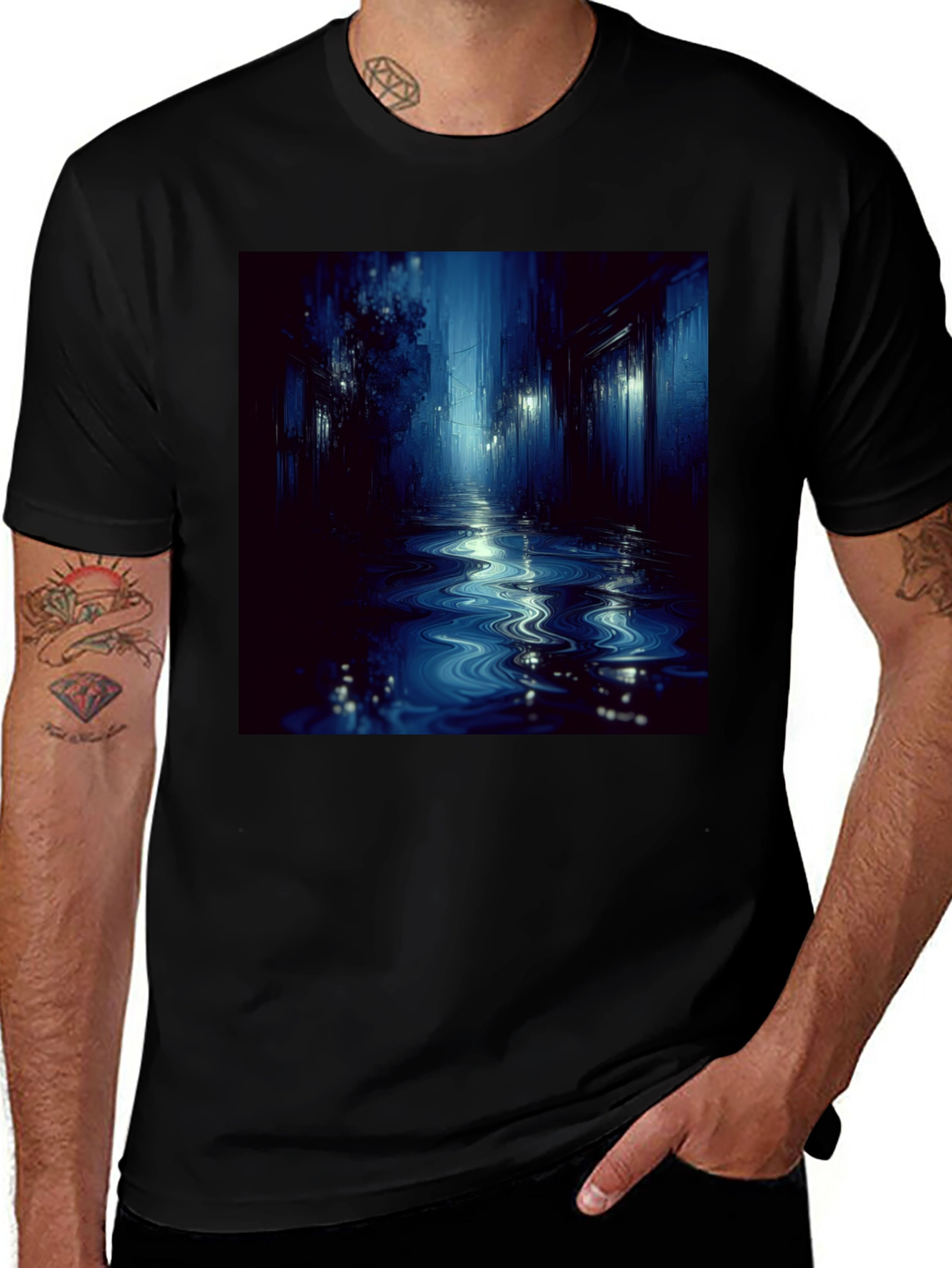 Variant 20 of City Reflections Graphic Tee