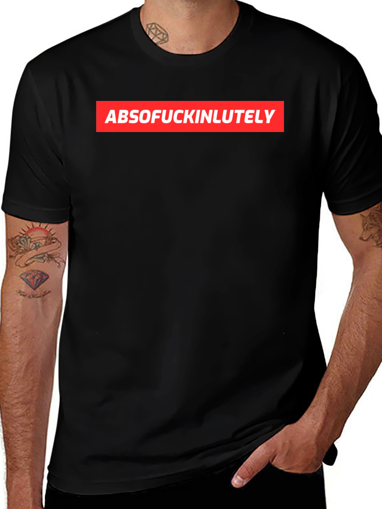 Variant 23 of Absolutley Graphic T-Shirt - Red Box Logo