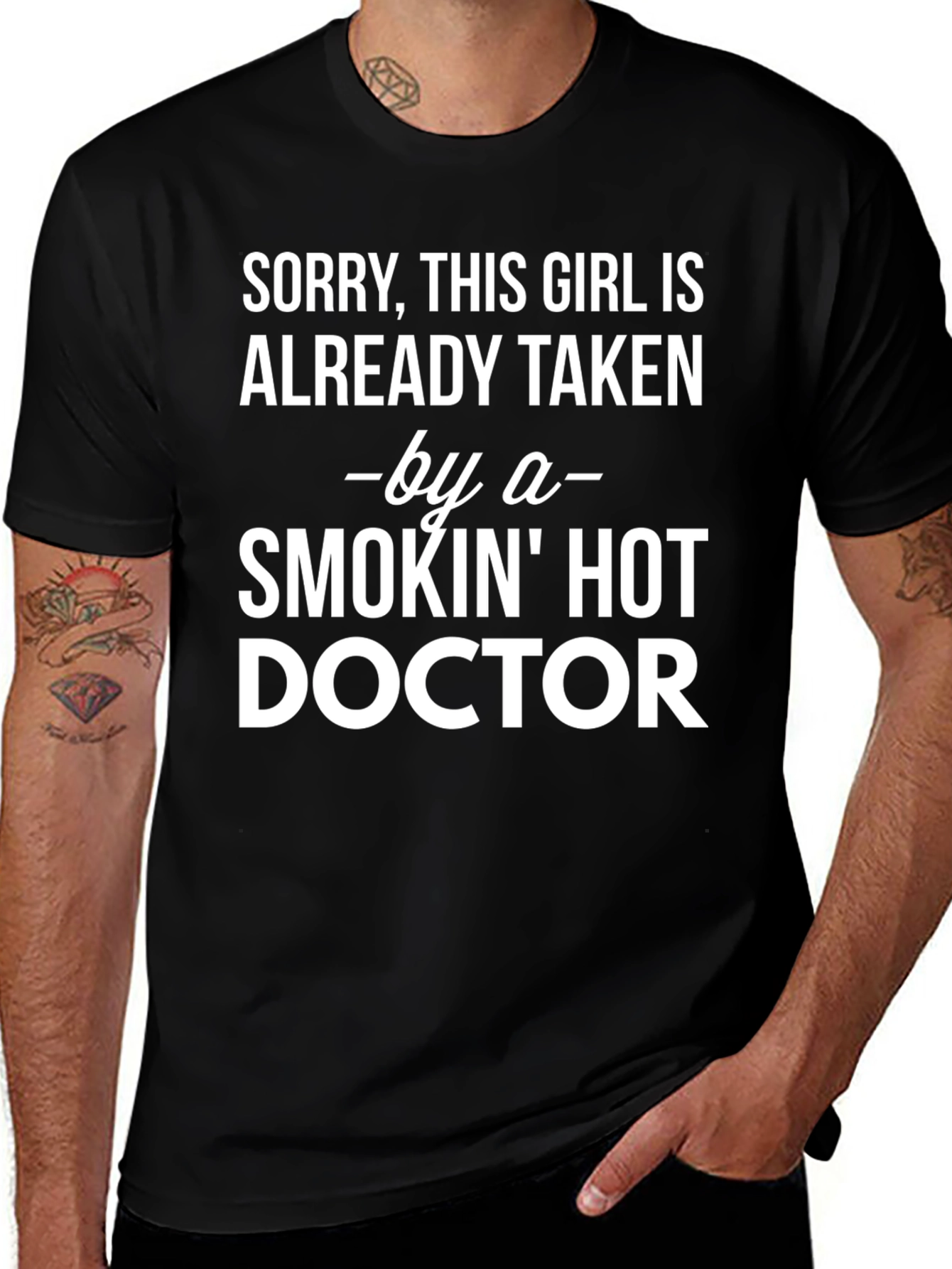 Variant 27 of Smokin' Hot Doctor T-Shirt