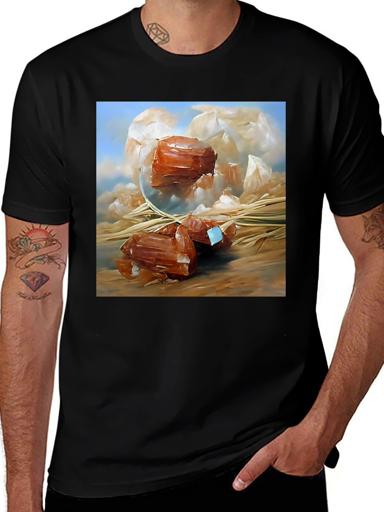 Variant 20 of Modern Abstract Art Graphic T-Shirt