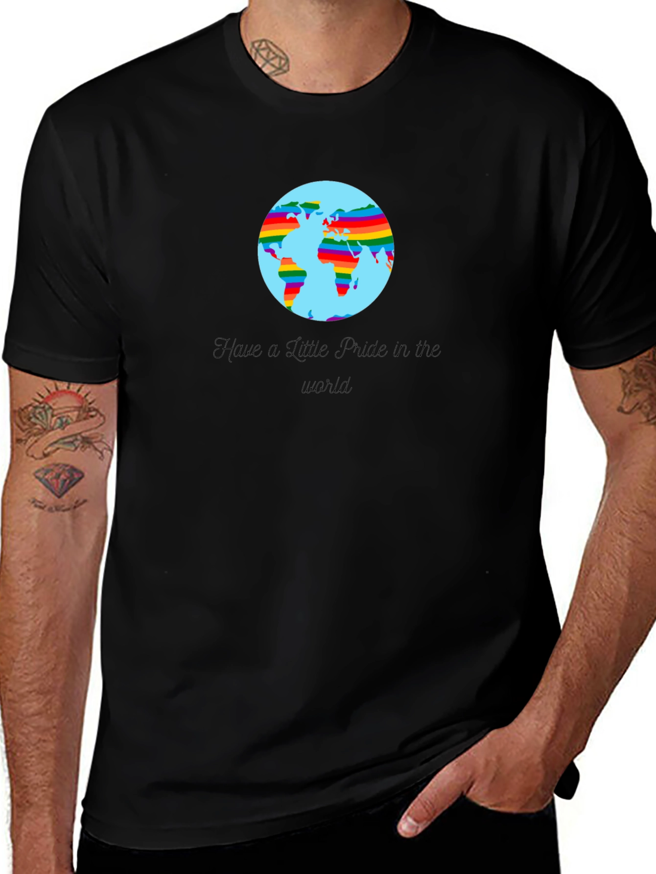 Variant 17 of Pride World T-Shirt - Show Your Colors!