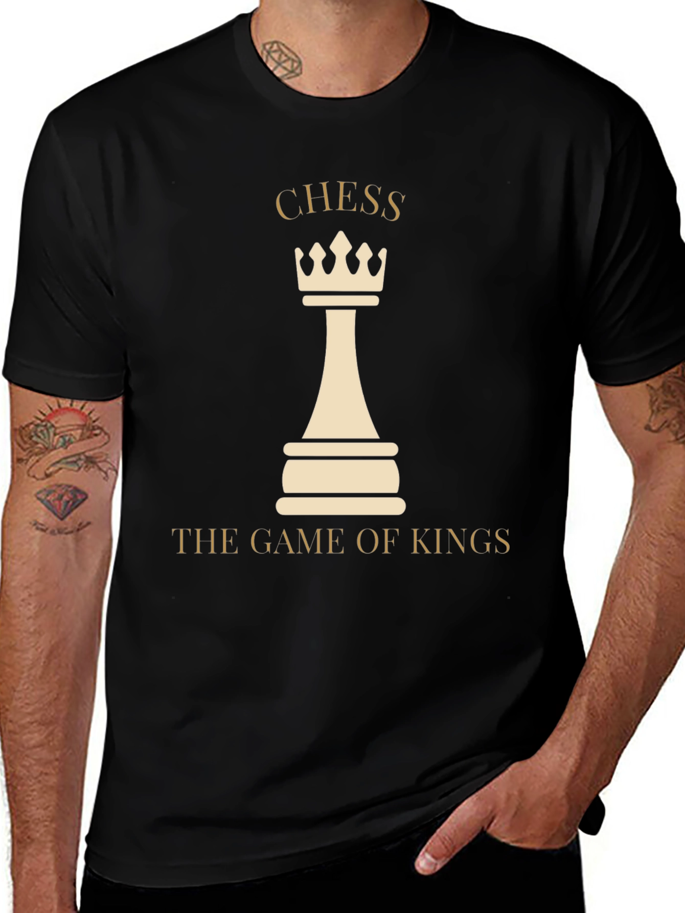 Variant 7 of Chess King T-Shirt - Game of Kings