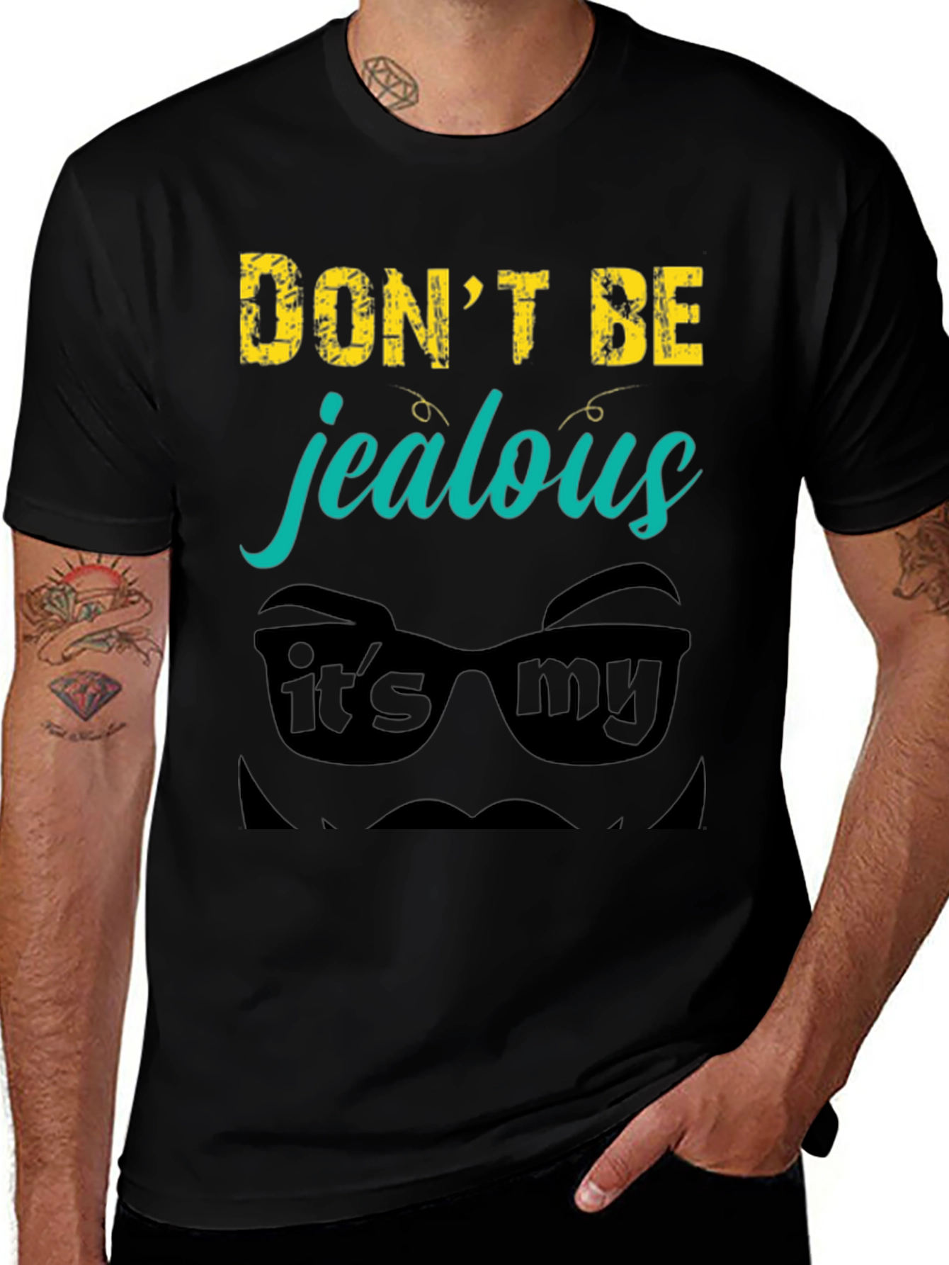 Variant 10 of Don't Be Jealous Graphic Tee