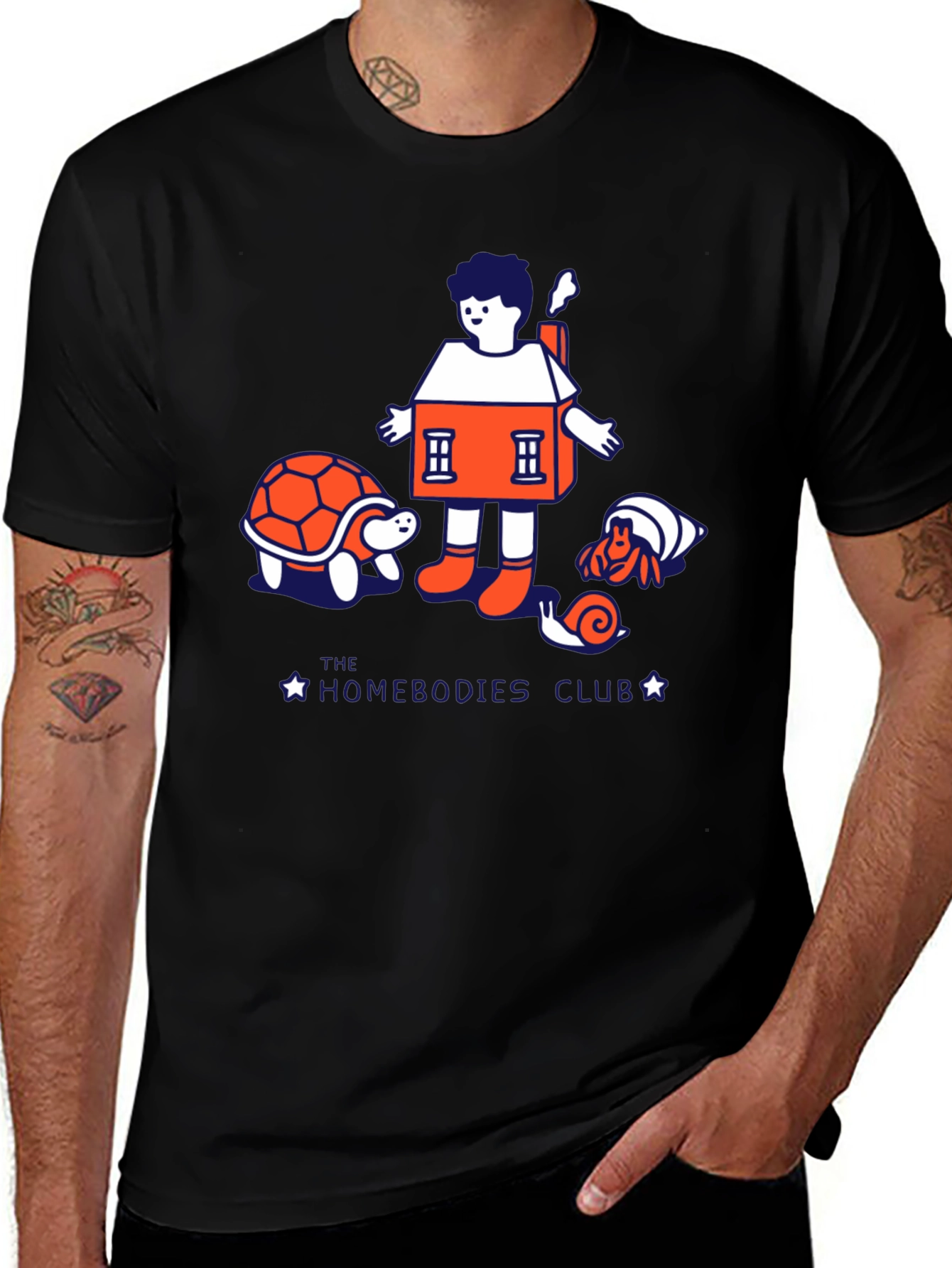 Variant 30 of Homebodies Club Graphic Tee