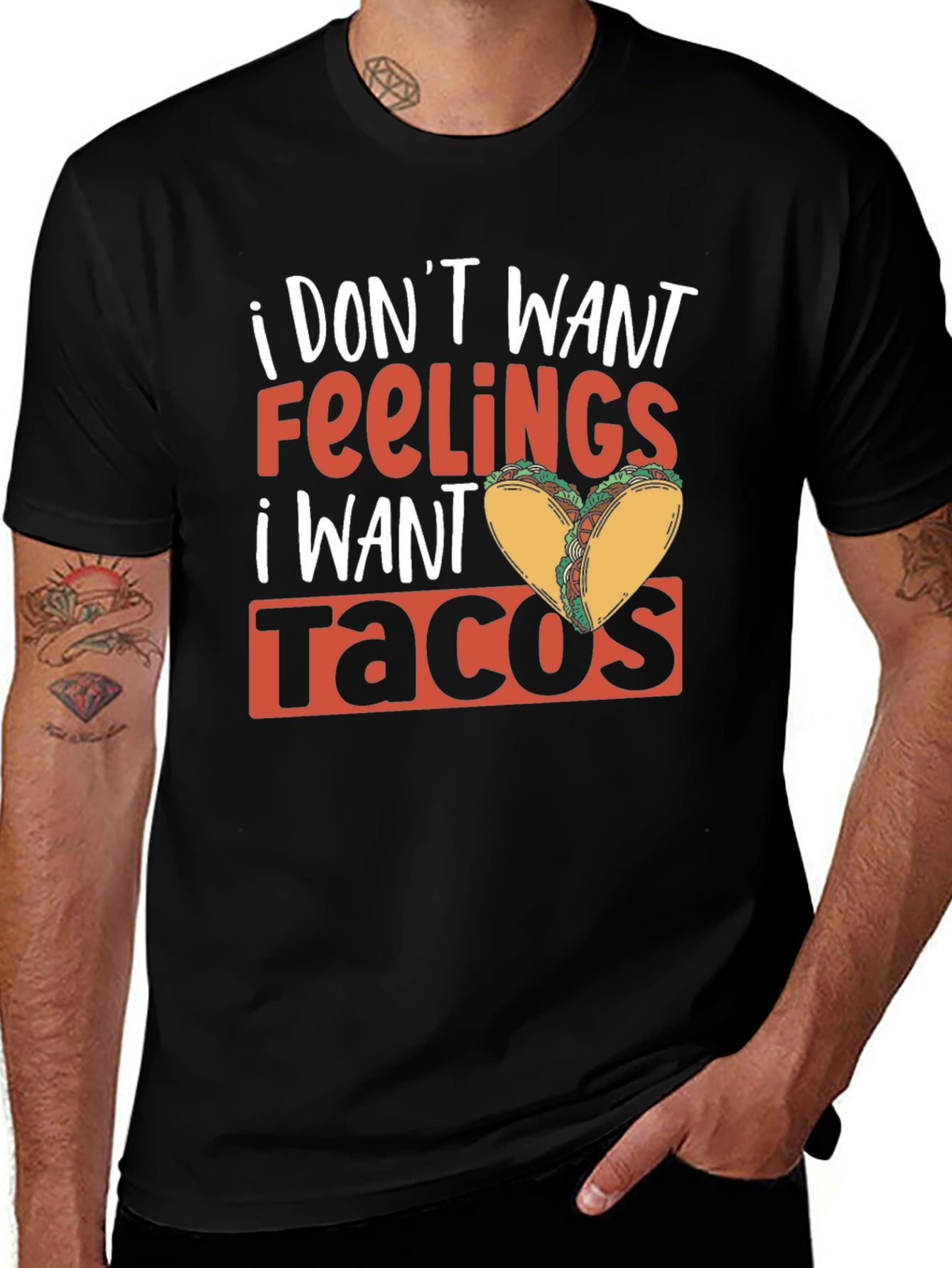Variant 18 of Taco Lover Graphic Tee - Foodie Statement Shirt