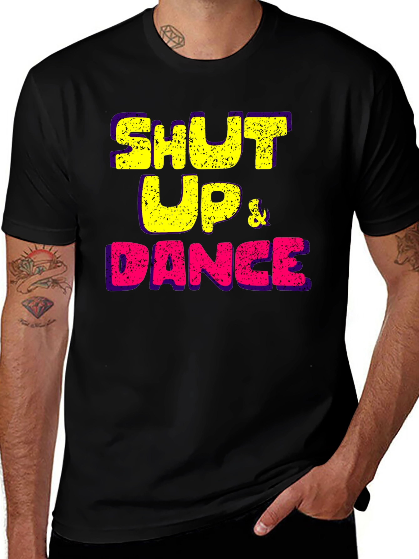Variant 9 of Shut Up & Dance Graphic Tee