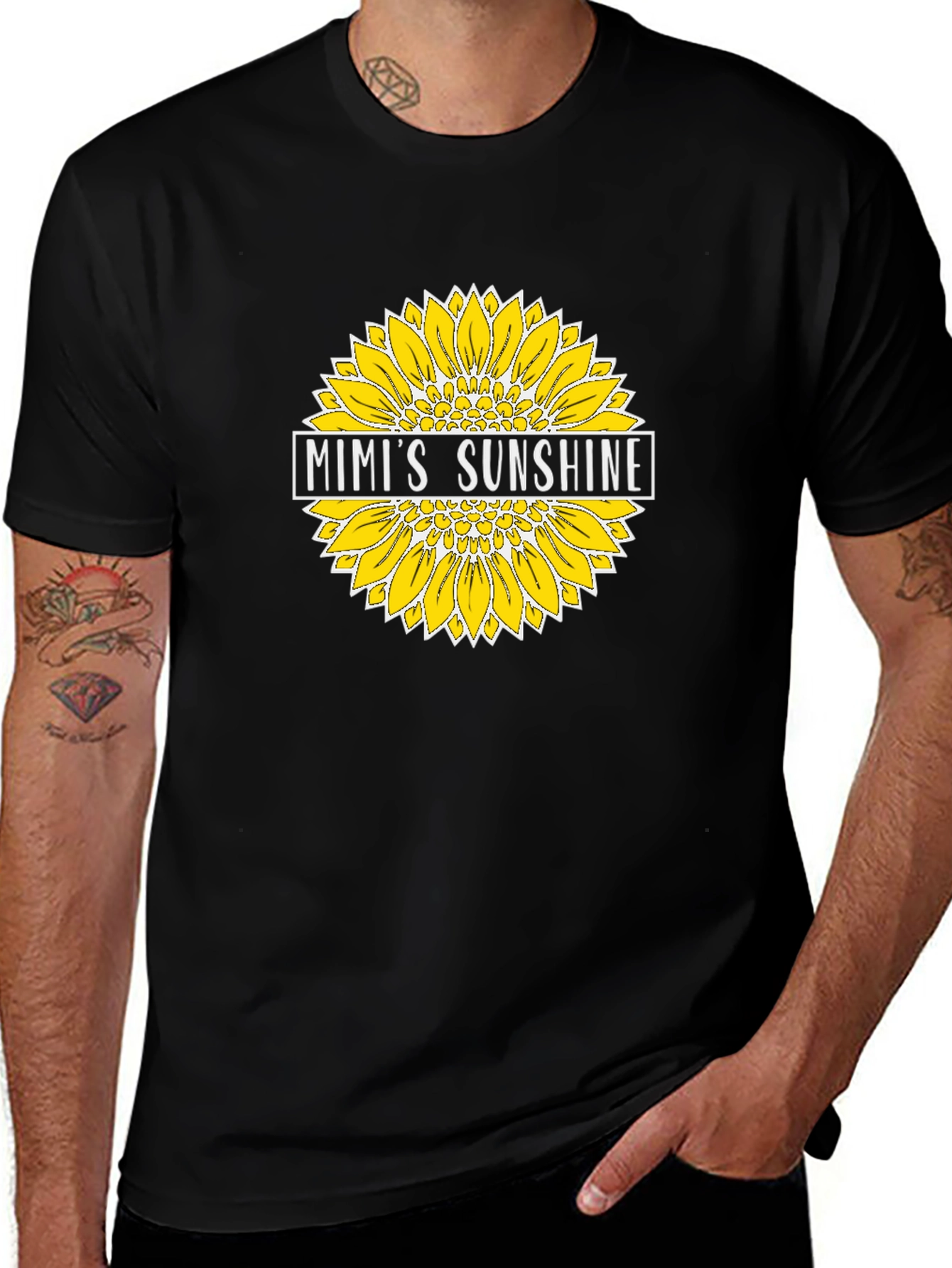 Variant 30 of Mimi's Sunshine Sunflower Graphic Tee