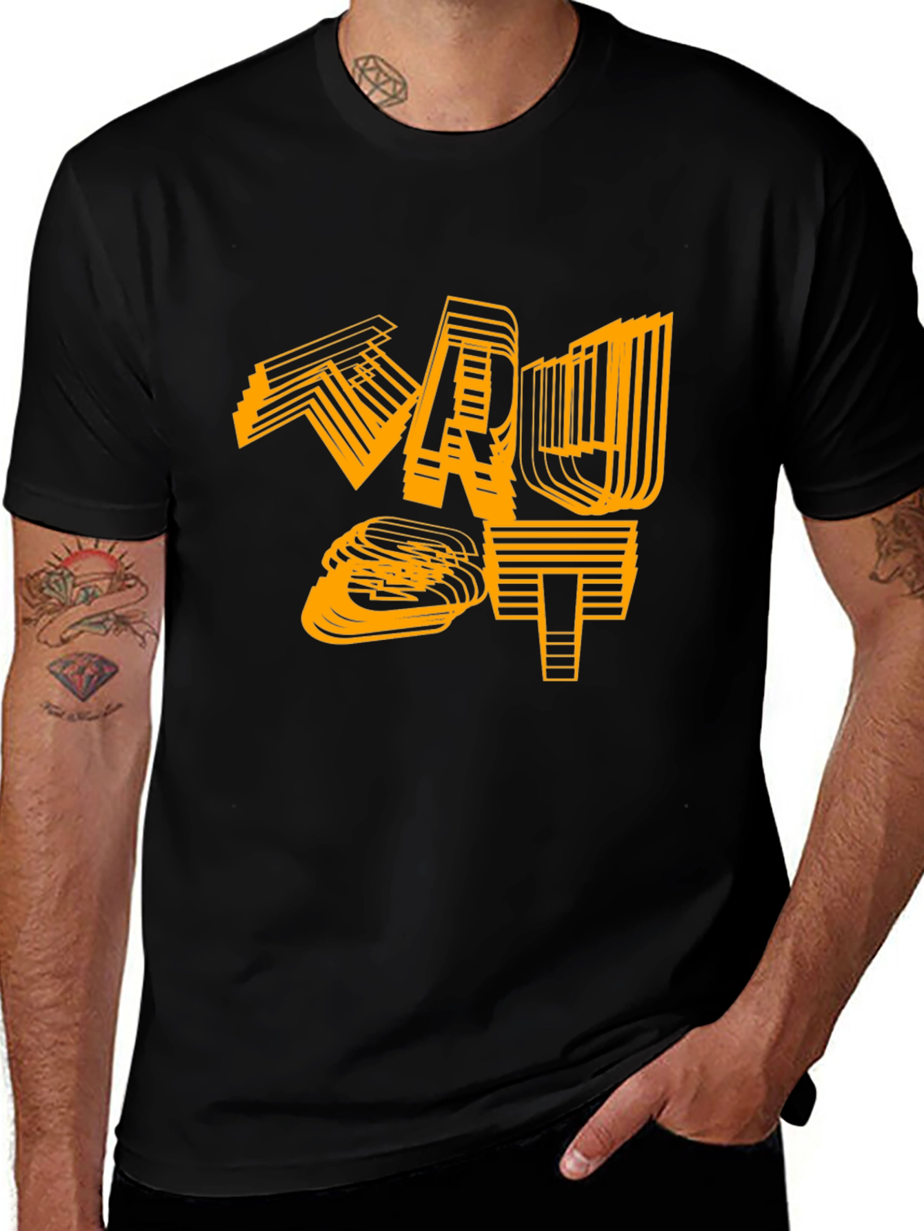 Variant 24 of Abstract Graphic Tee - Modern Streetwear T-Shirt