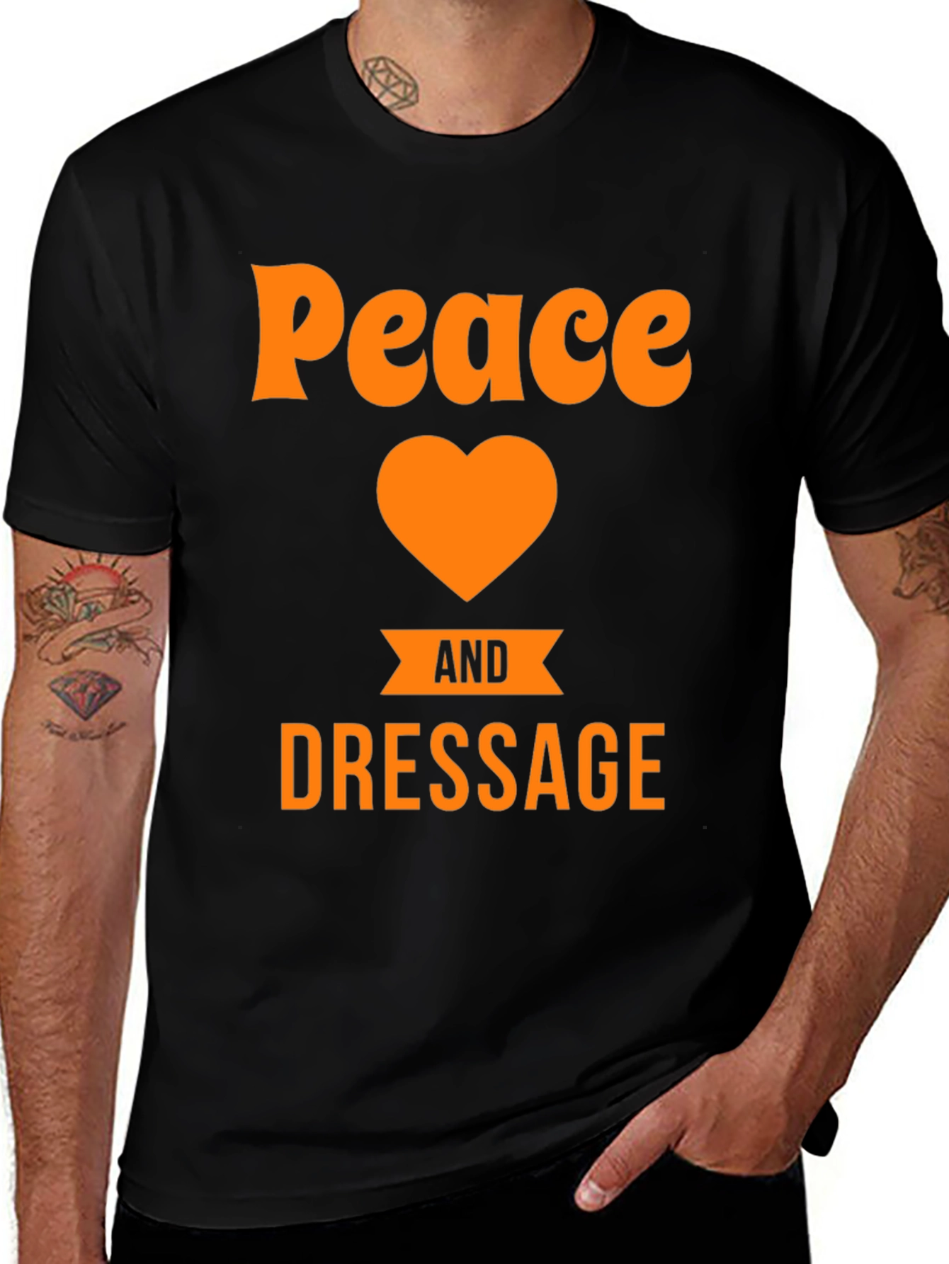 Peace Love Dressage T-Shirt