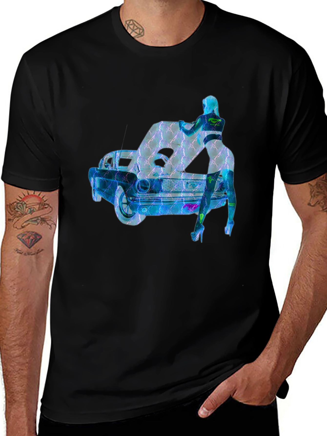 Variant 14 of Electrified Ride T-Shirt