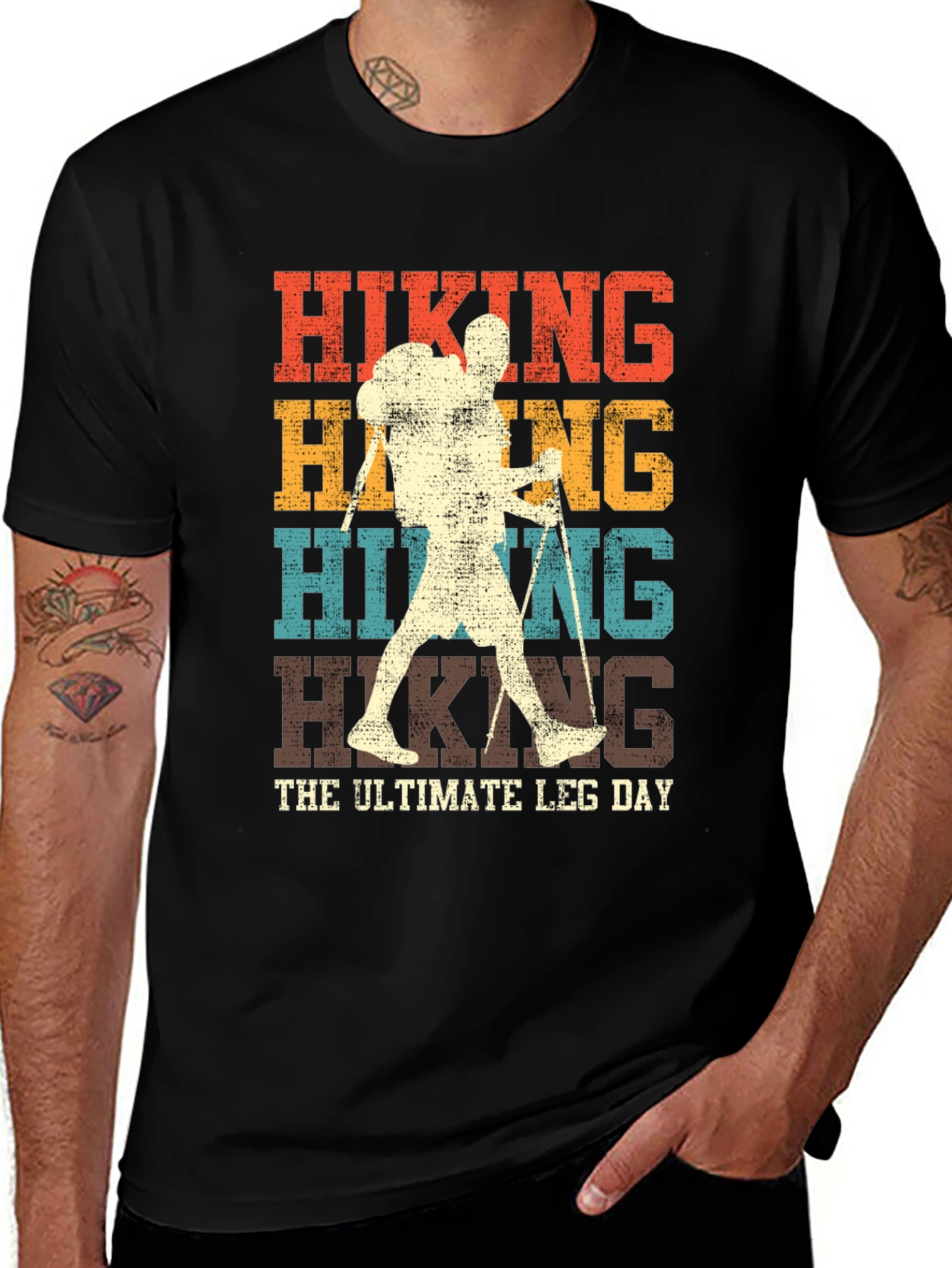 Variant 25 of Hiking The Ultimate Leg Day T-Shirt