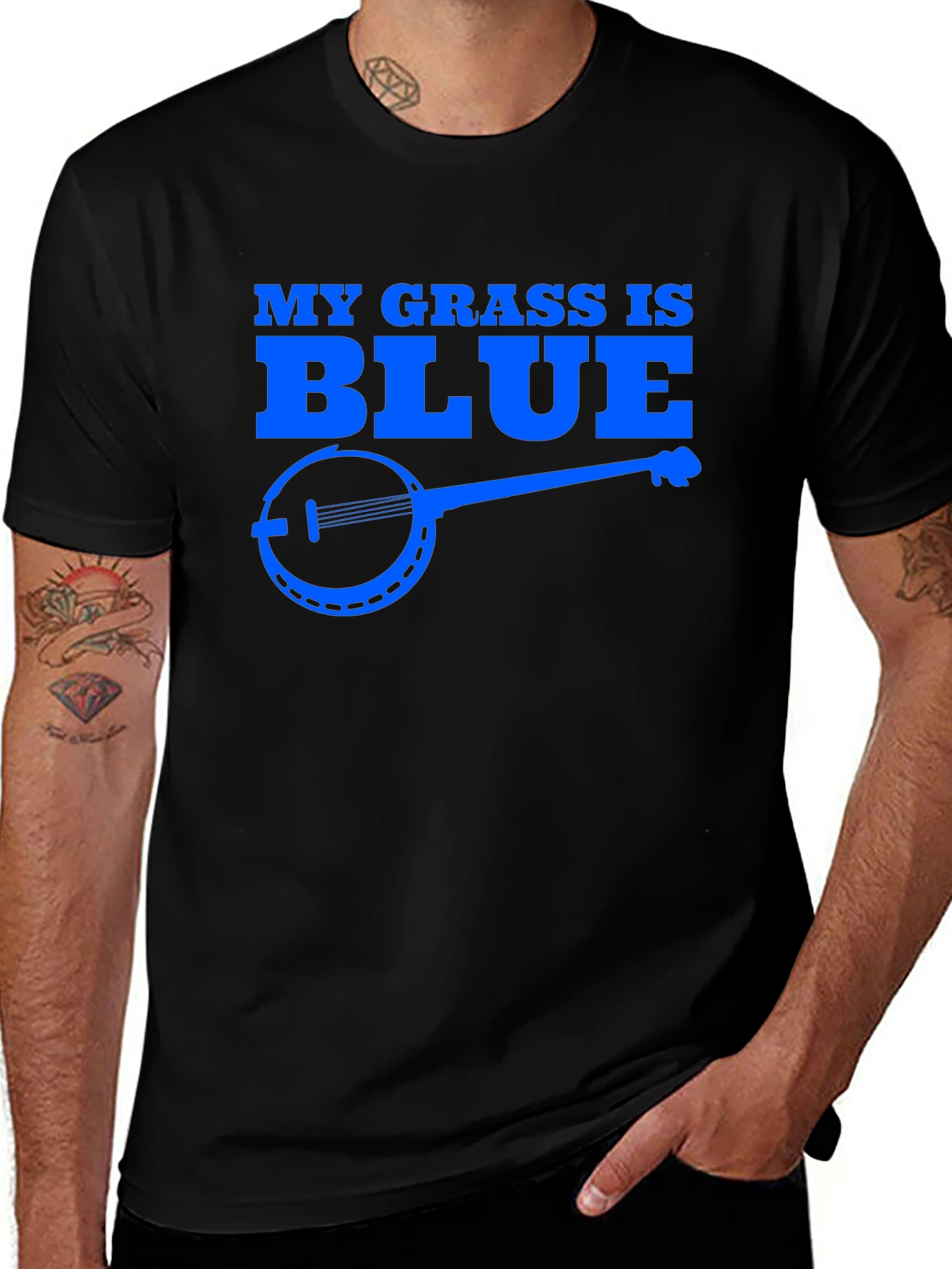 Variant 9 of Bluegrass Banjo T-Shirt