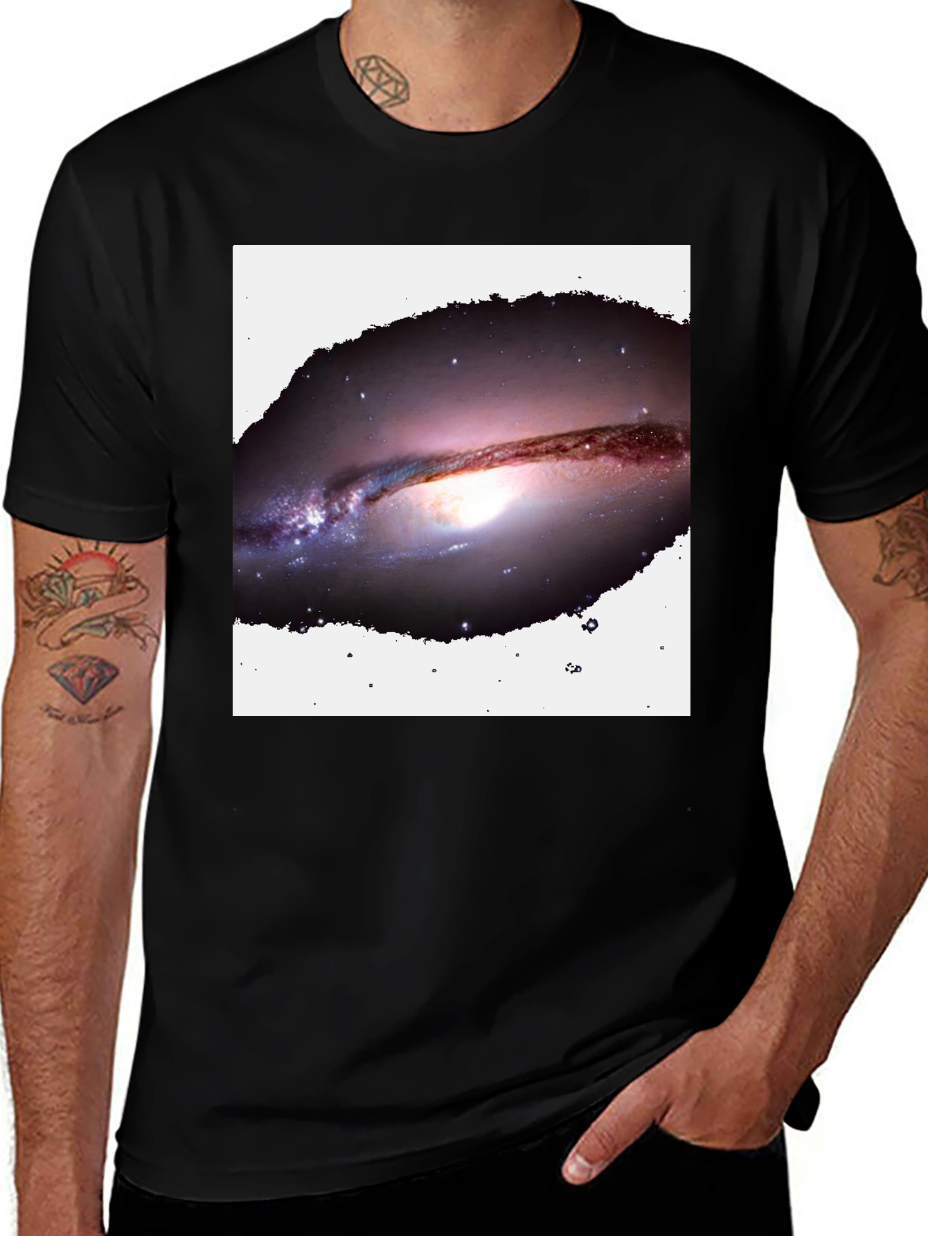 Variant 14 of Galaxy T-Shirt - Universe Graphic Tee