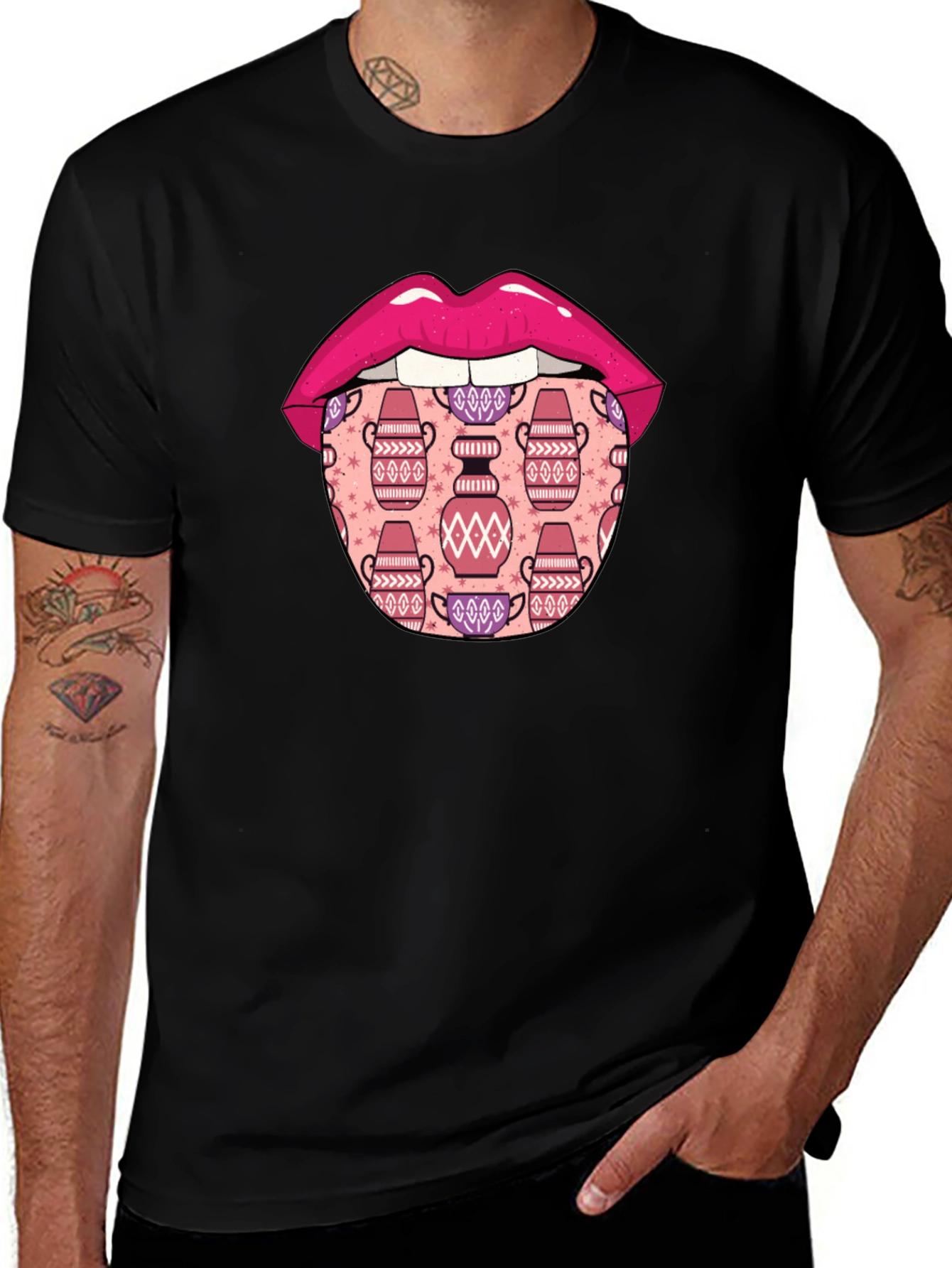 Lips Vase T-Shirt